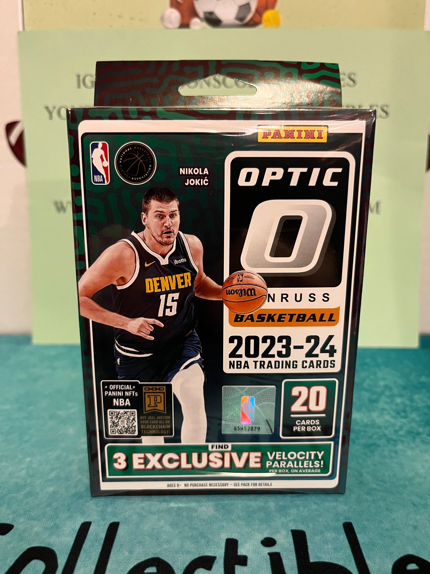 Panini Donruss Optic Basketball 2023-24 NBA Trading Cards 20 Card Hanger Box