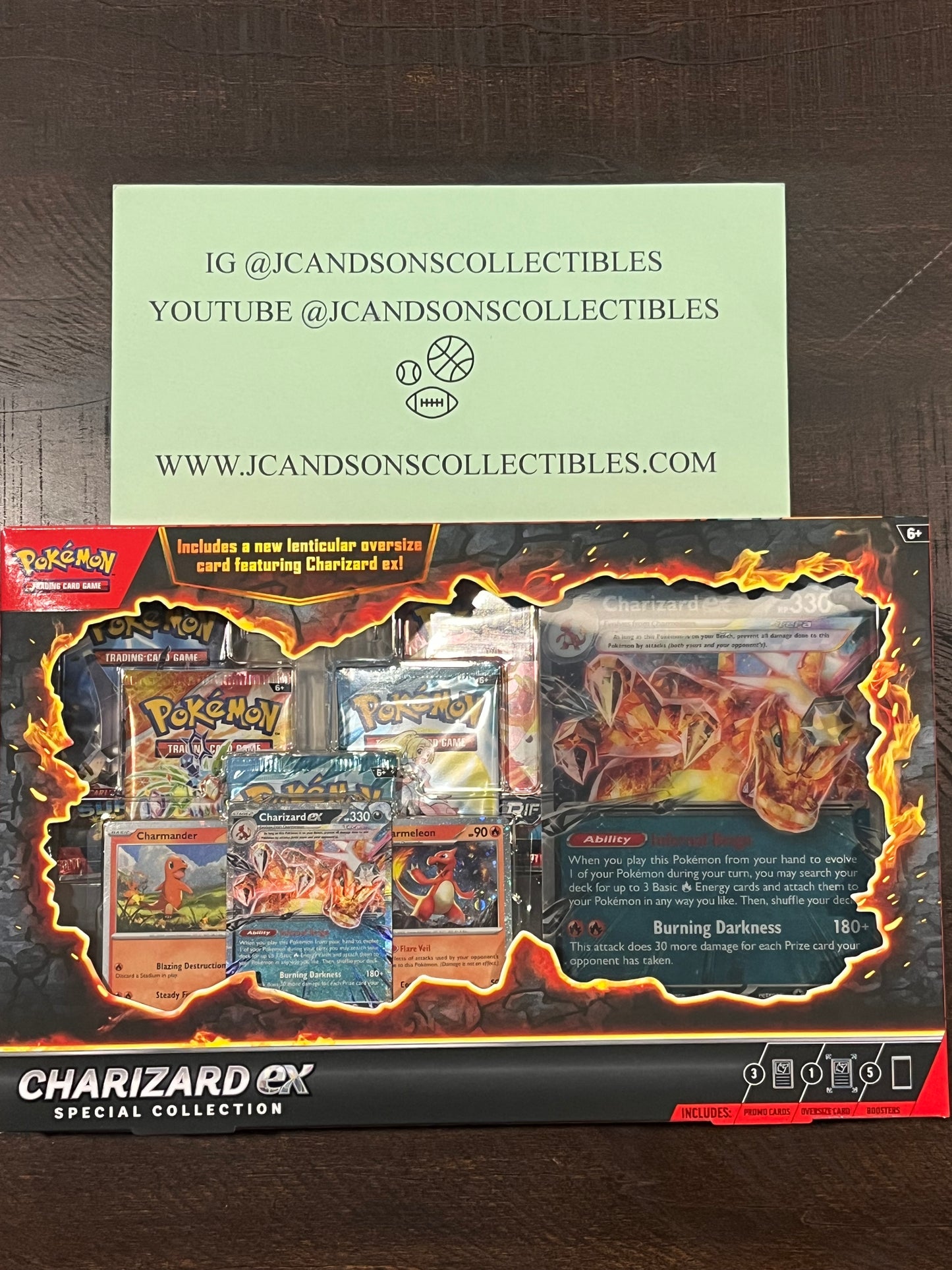 Pokémon Trading Card Game: Charizard ex Special Collection New Sealed