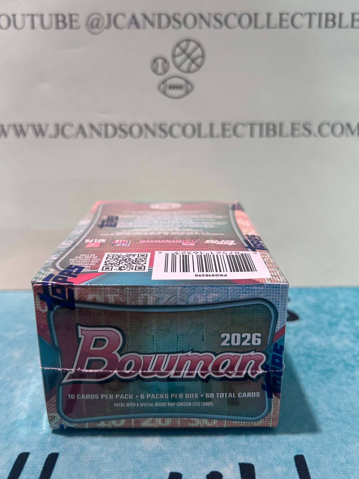 2026 Bowman Football Blaster Box FACTORY SEALED NFL 60 Cards