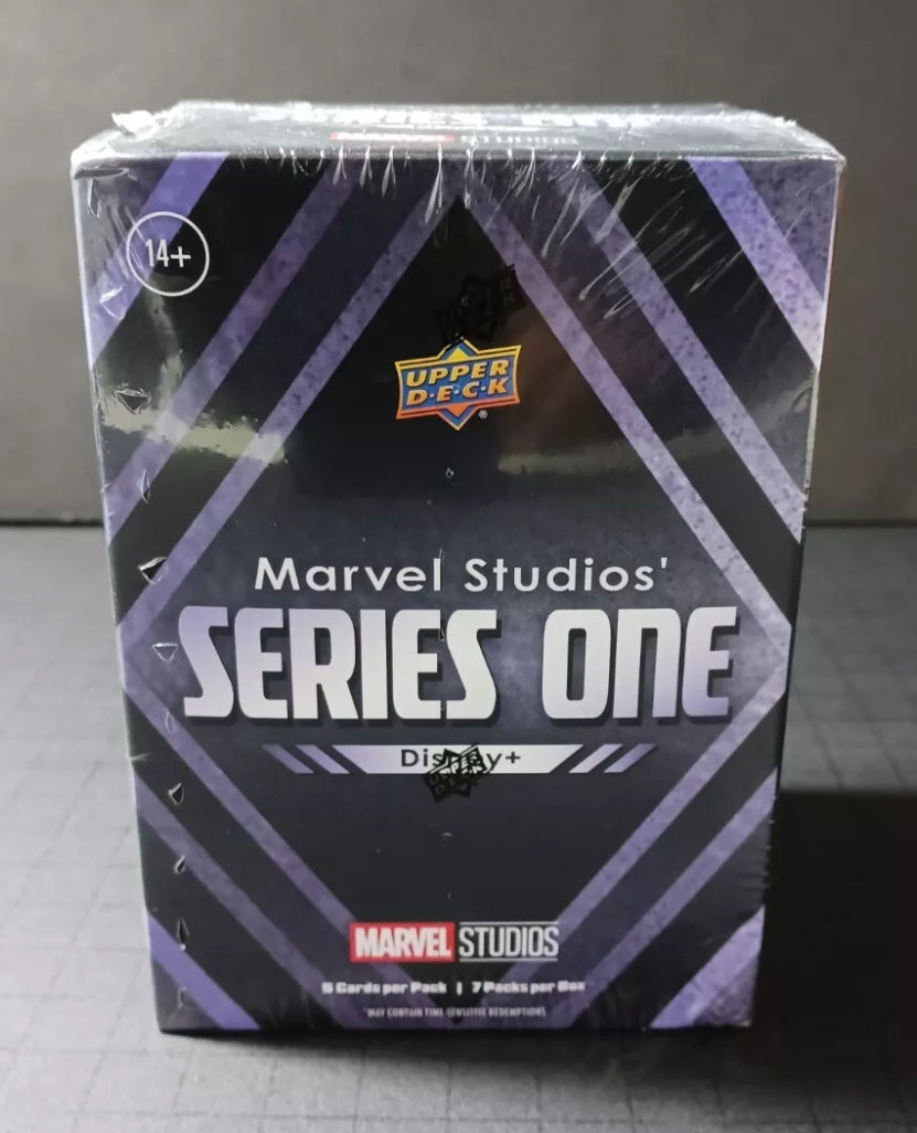 Upper Deck Marvel Studios Series One BLASTER BOX, Dazzler Green & Jumbo Parallels