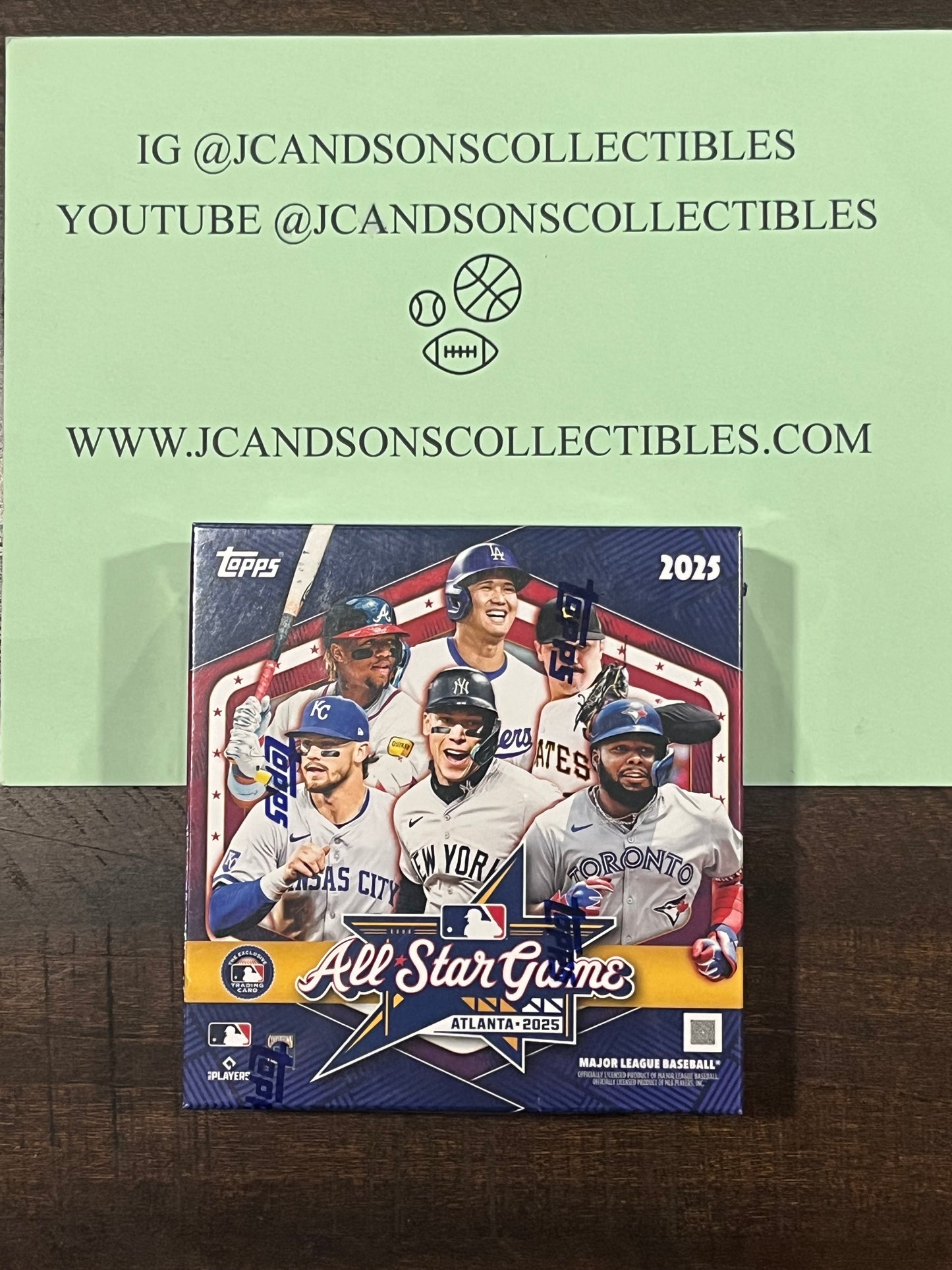 2025 TOPPS MLB BASEBALL ALL STAR GAME MEGA BOX NEW FACTORY SEALED