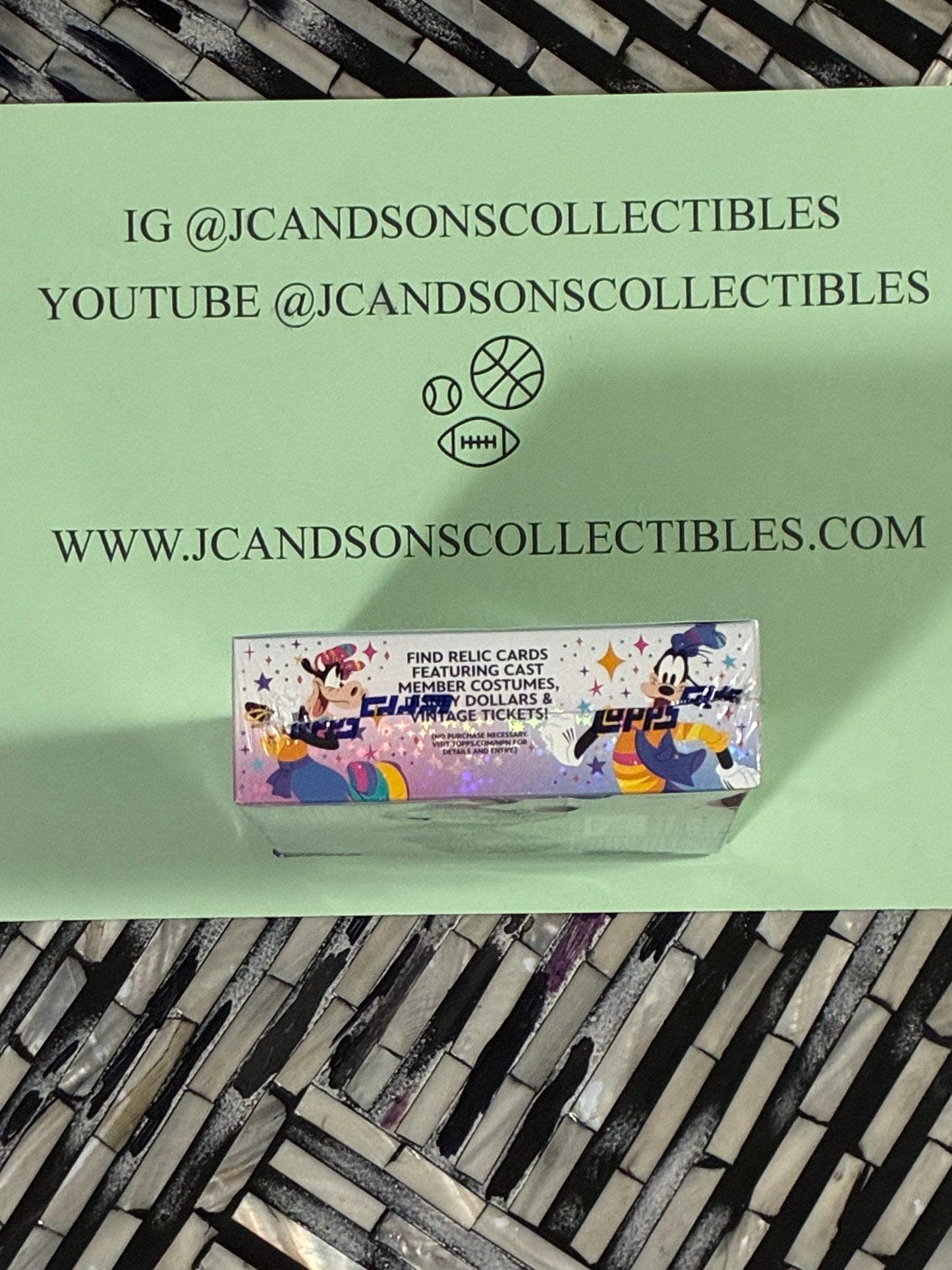 2025 Topps Disneyland 70th Anniversary Hobby Box Sealed