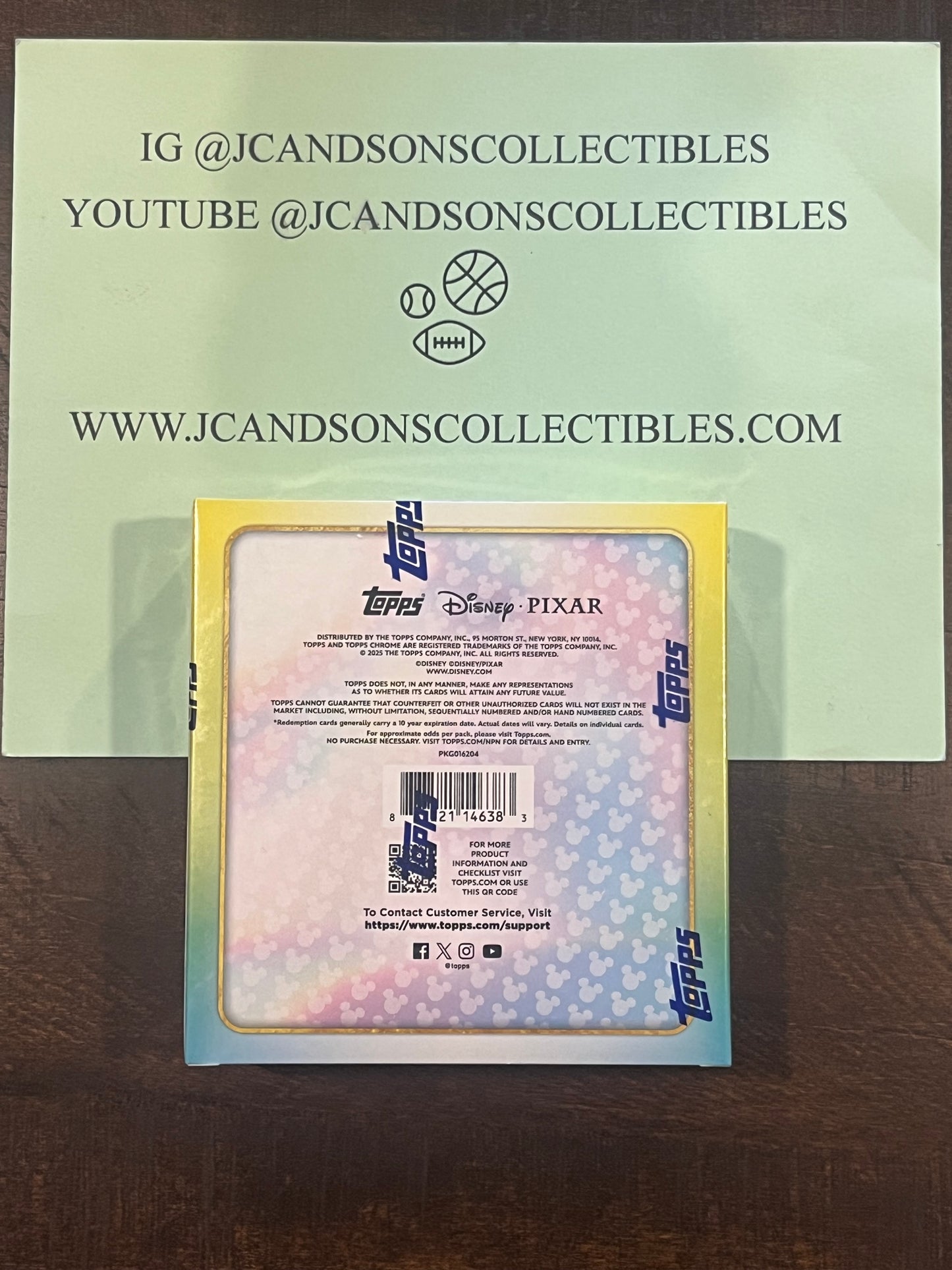 2025 Topps Chrome Disney MEGA Box Sealed