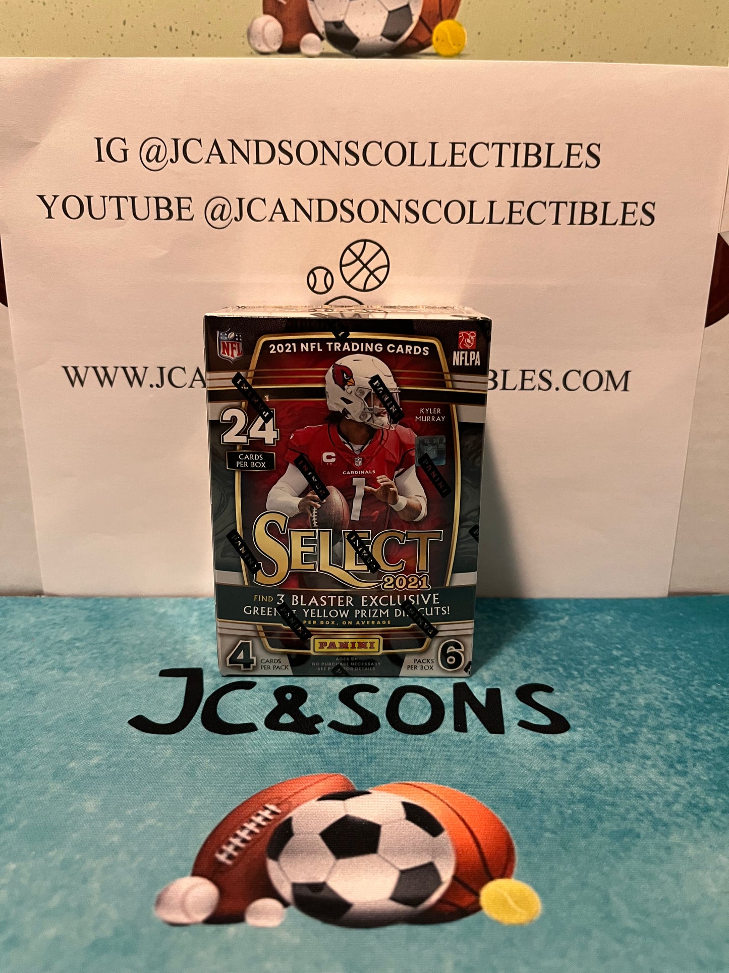 2021 Panini NFL Football Select Blaster Box