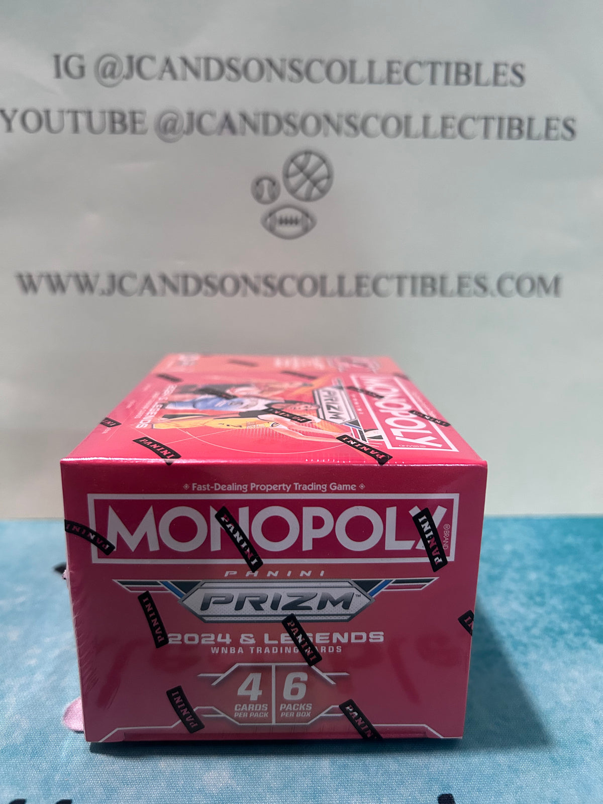 2024 Panini Prizm Monopoly WNBA Blaster Box Factory Sealed