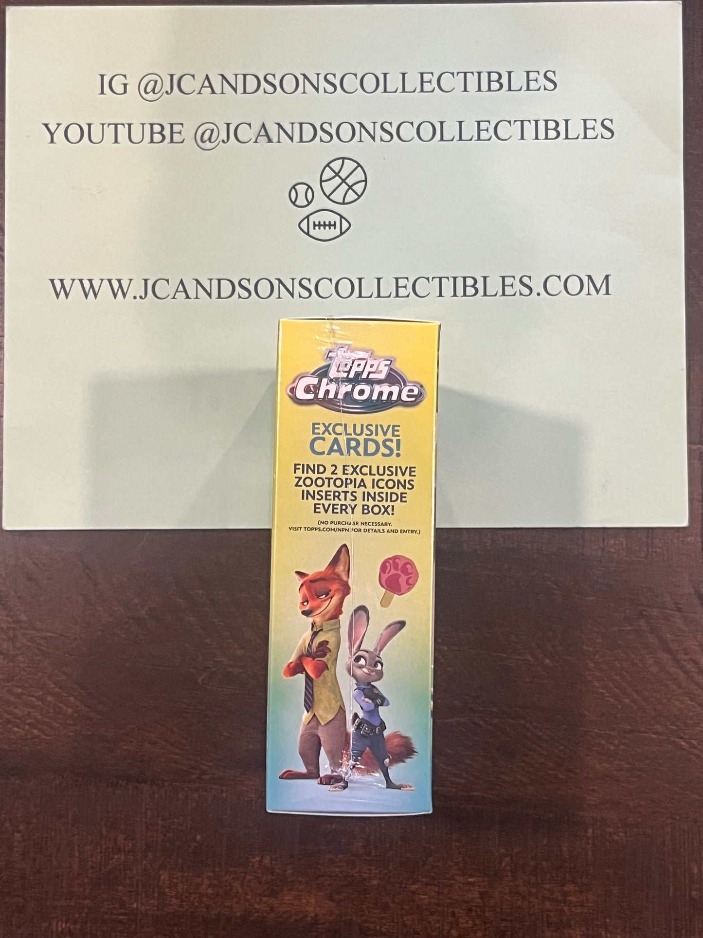 2025 Topps Chrome Disney MEGA Box Sealed