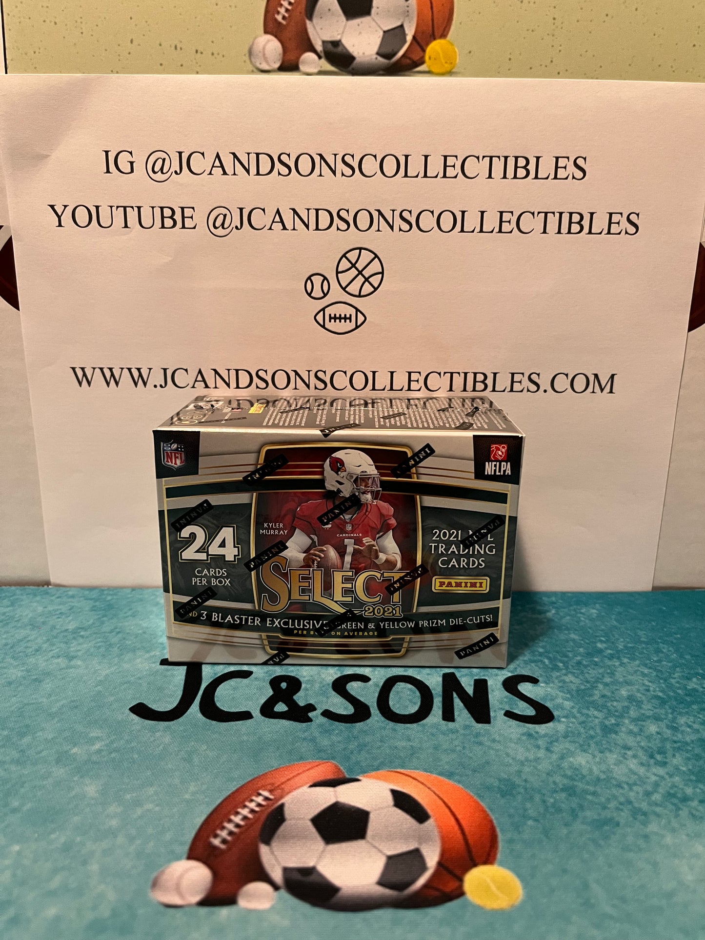 2021 Panini NFL Football Select Blaster Box