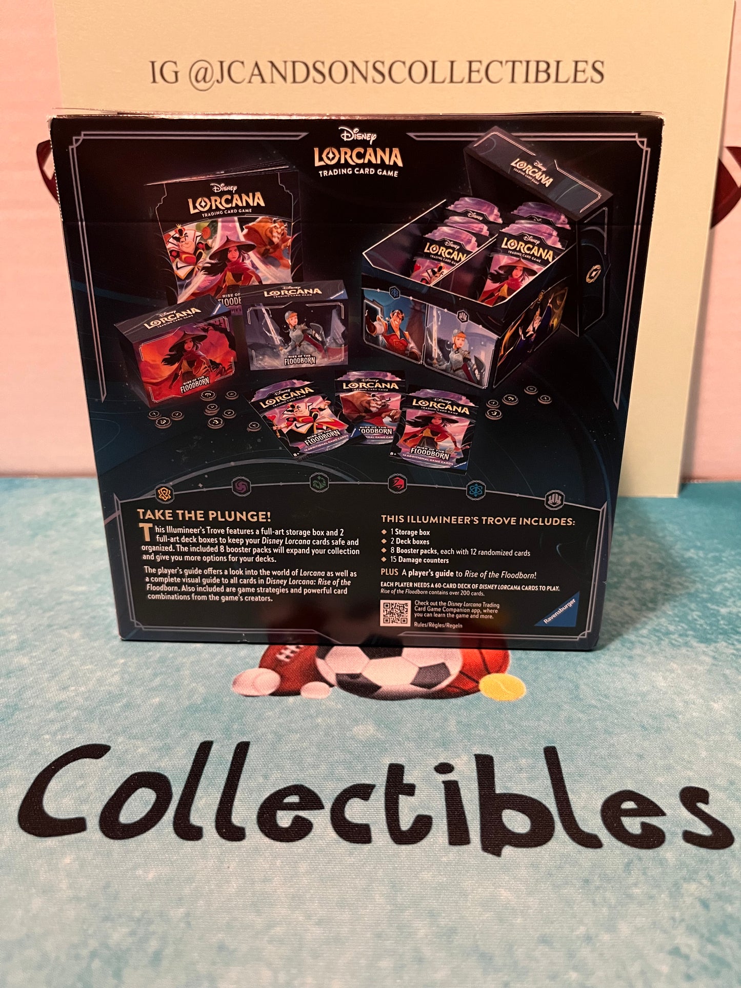 Disney Lorcana Second Chapter Rise of The Floodborn Illumineers Trove Box Sealed