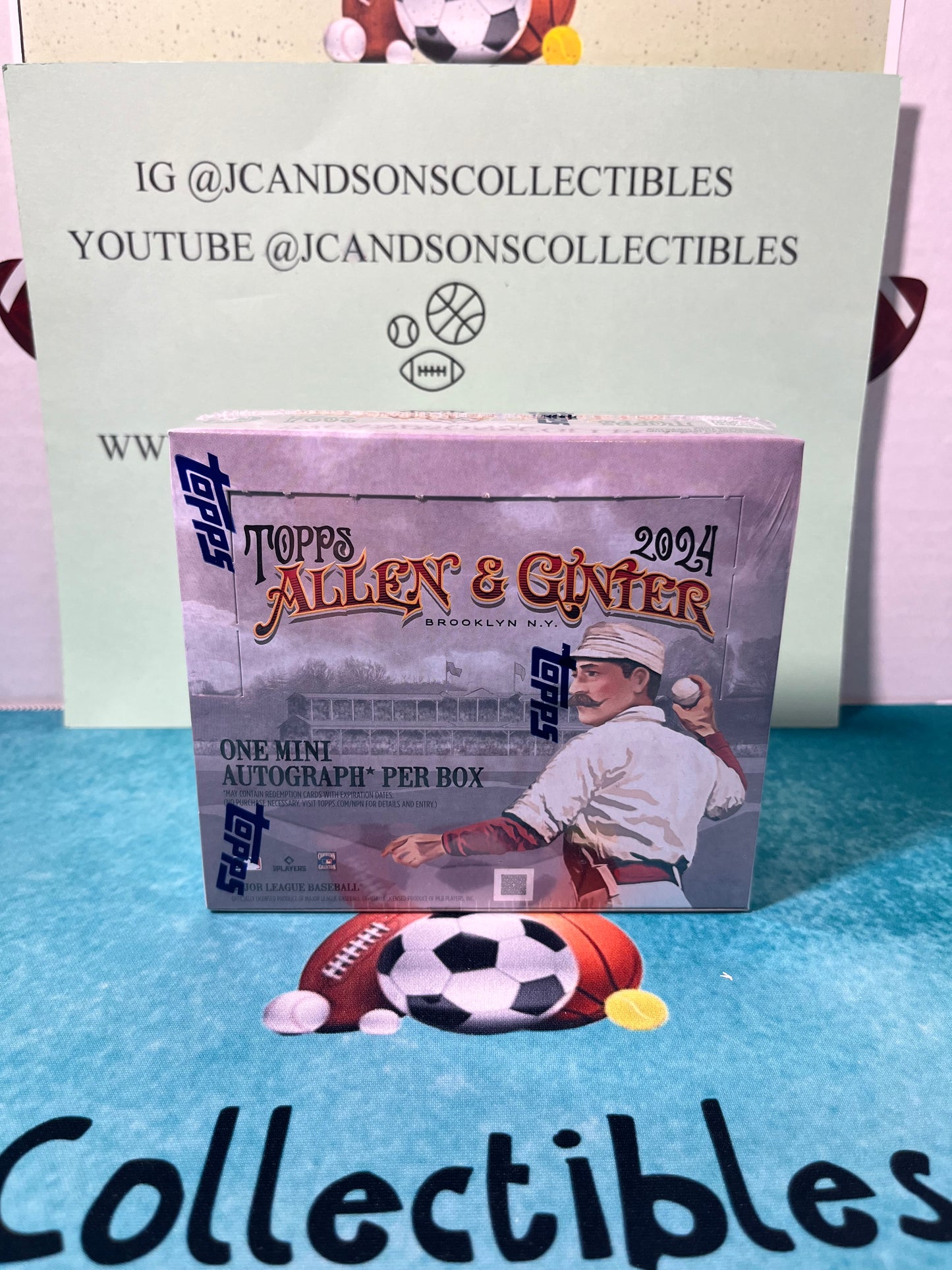 2024 Topps MLB Baseball Allen & Ginter X - Black Hobby Box SOLD OUT AUTOGRAPH SP