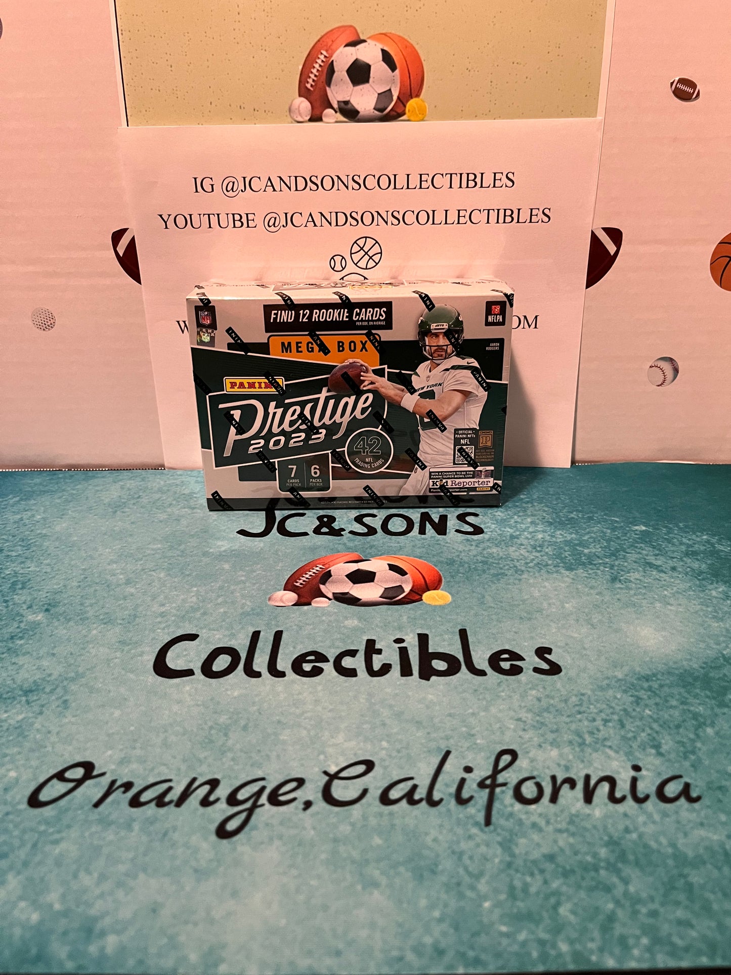2023 Panini NFL Prestige Mega Box