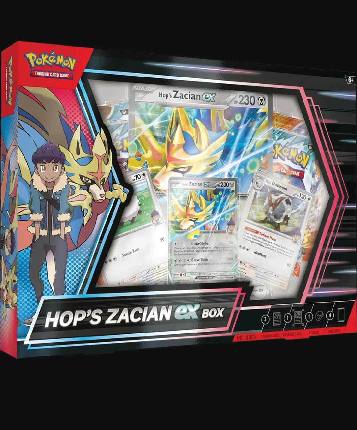 Pokemon TCG Hop's Zacian ex Box Sealed New
