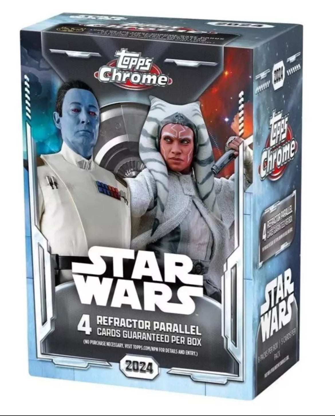 2024 TOPPS STAR WARS CHROME BLASTER BOX FACTORY SEALED MINT CONDITION