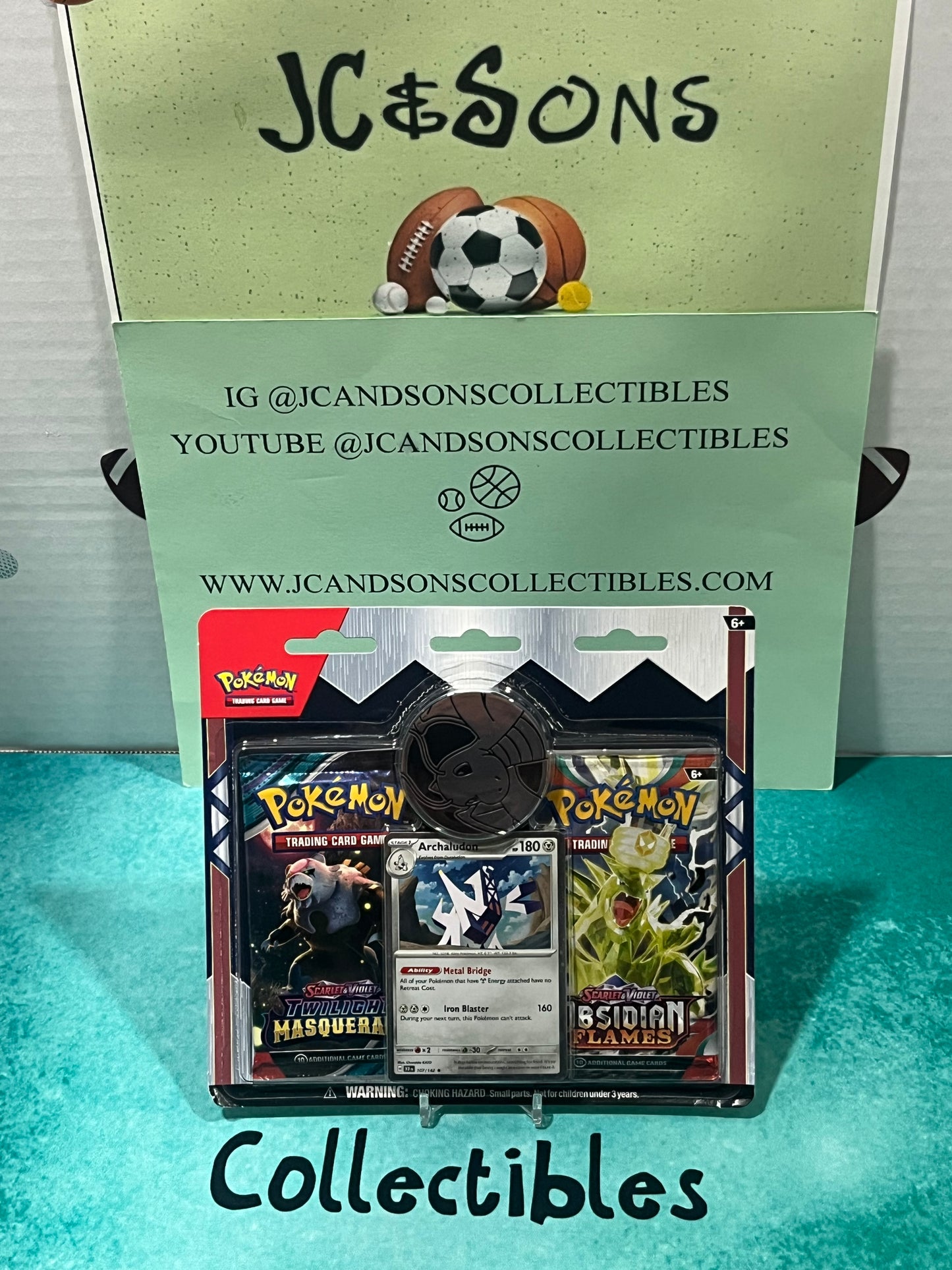 Pokemon Obsidian Flames Twilight Masquerade 2 Pack Blister