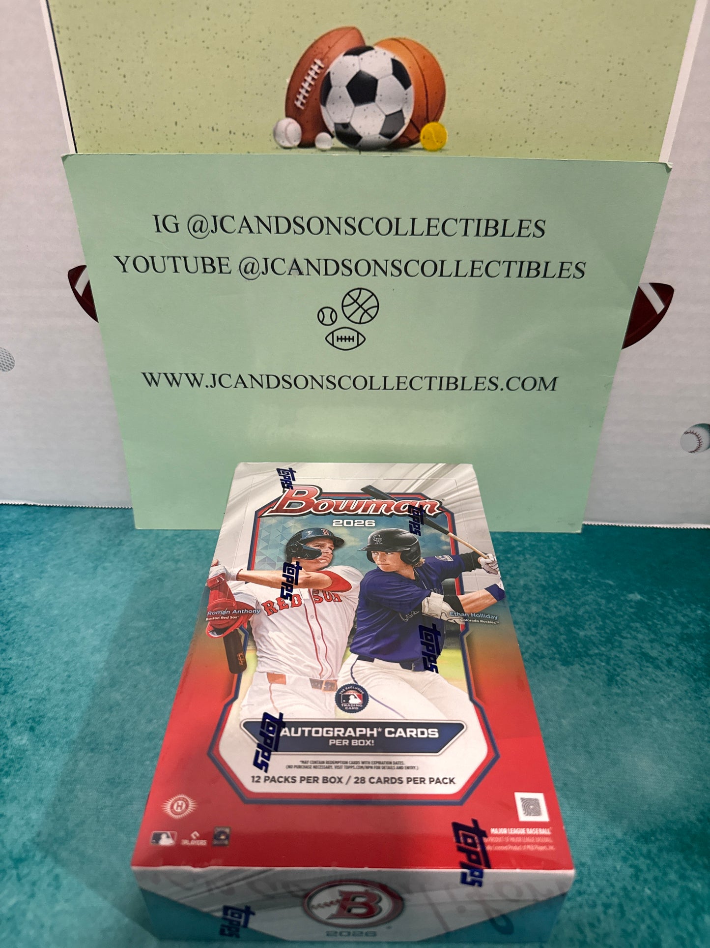 2026 Bowman Baseball Jumbo Box