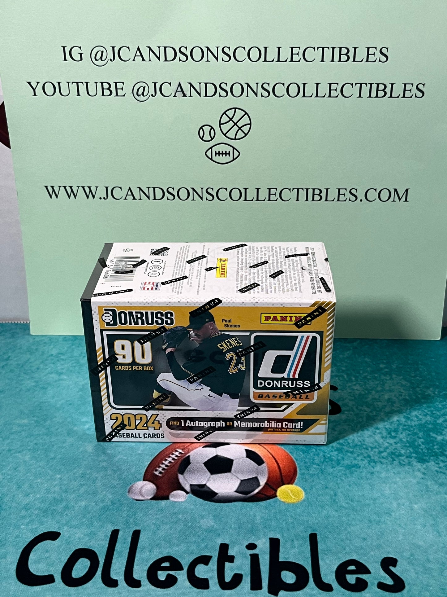 2024 Panini Donruss Baseball Blaster Box Auto OR Memorabilia Exclusives 90 Cards. Paul Skenes Rookie Chase
