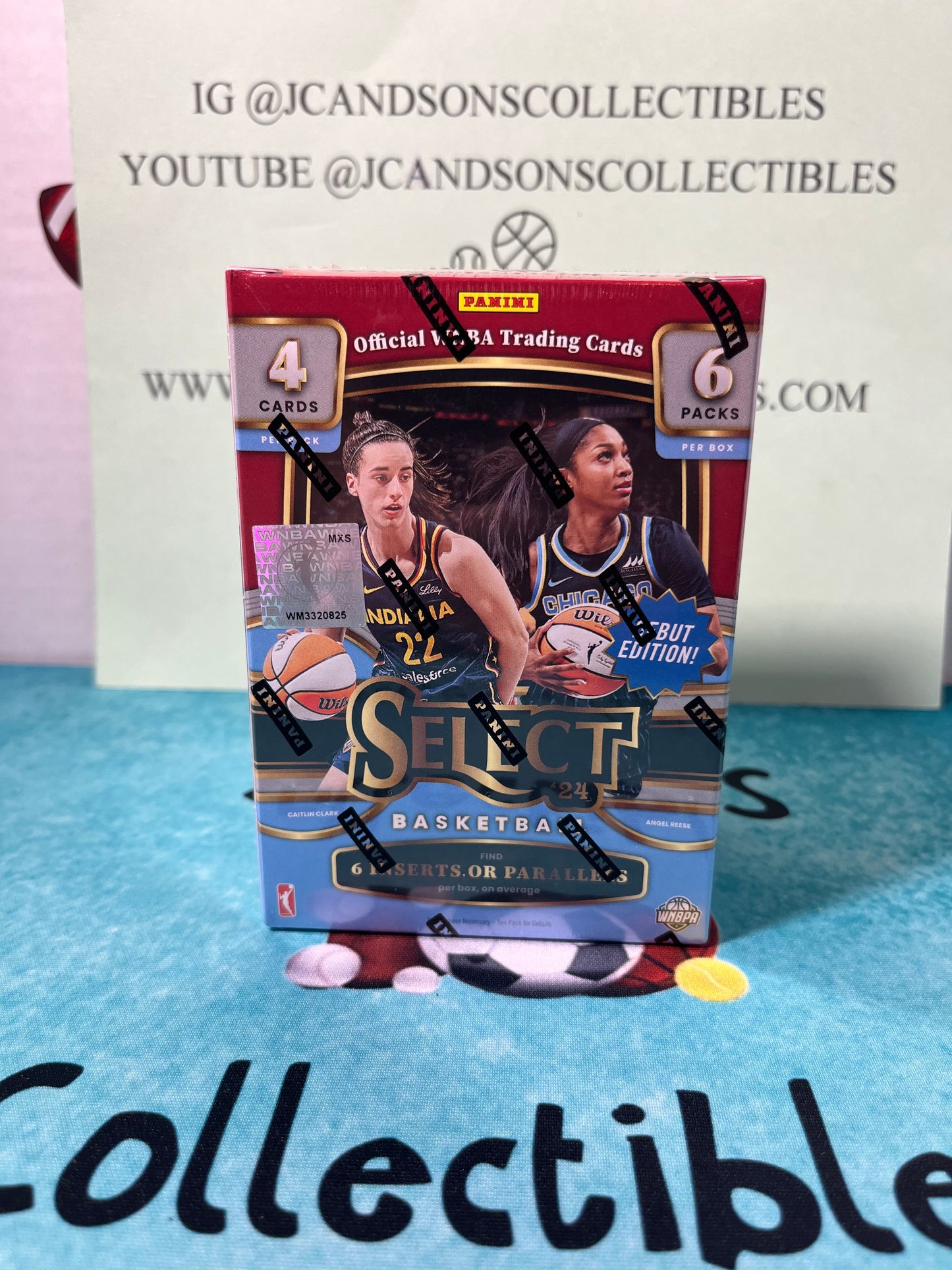 2024 Panini Select WNBA Blaster Box Factory Sealed. Caitlin Clark Rookie Chase.