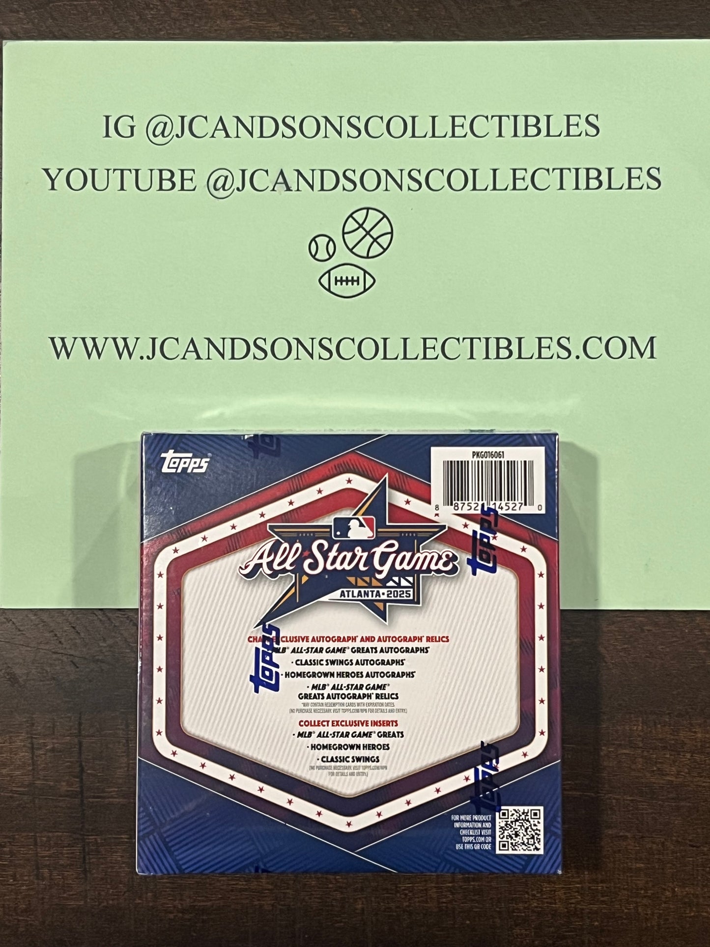2025 TOPPS MLB BASEBALL ALL STAR GAME MEGA BOX NEW FACTORY SEALED