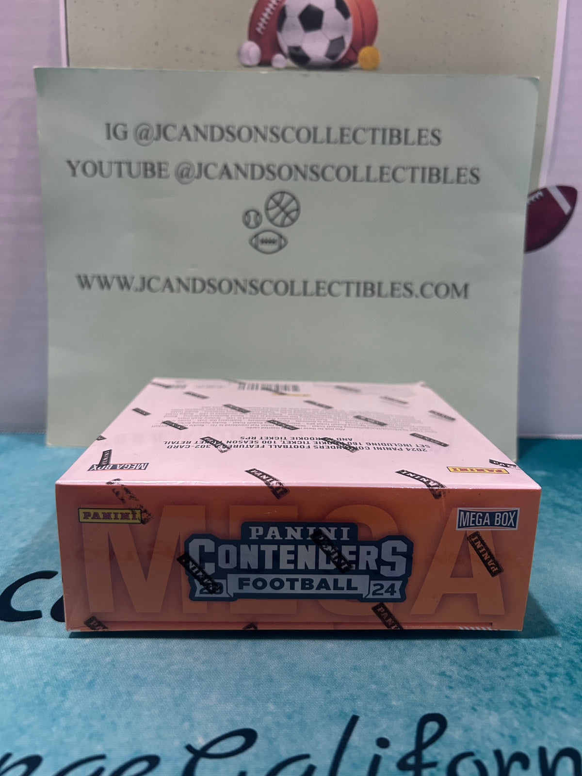 2024 Panini Contenders Football Mega Box - Factory Sealed