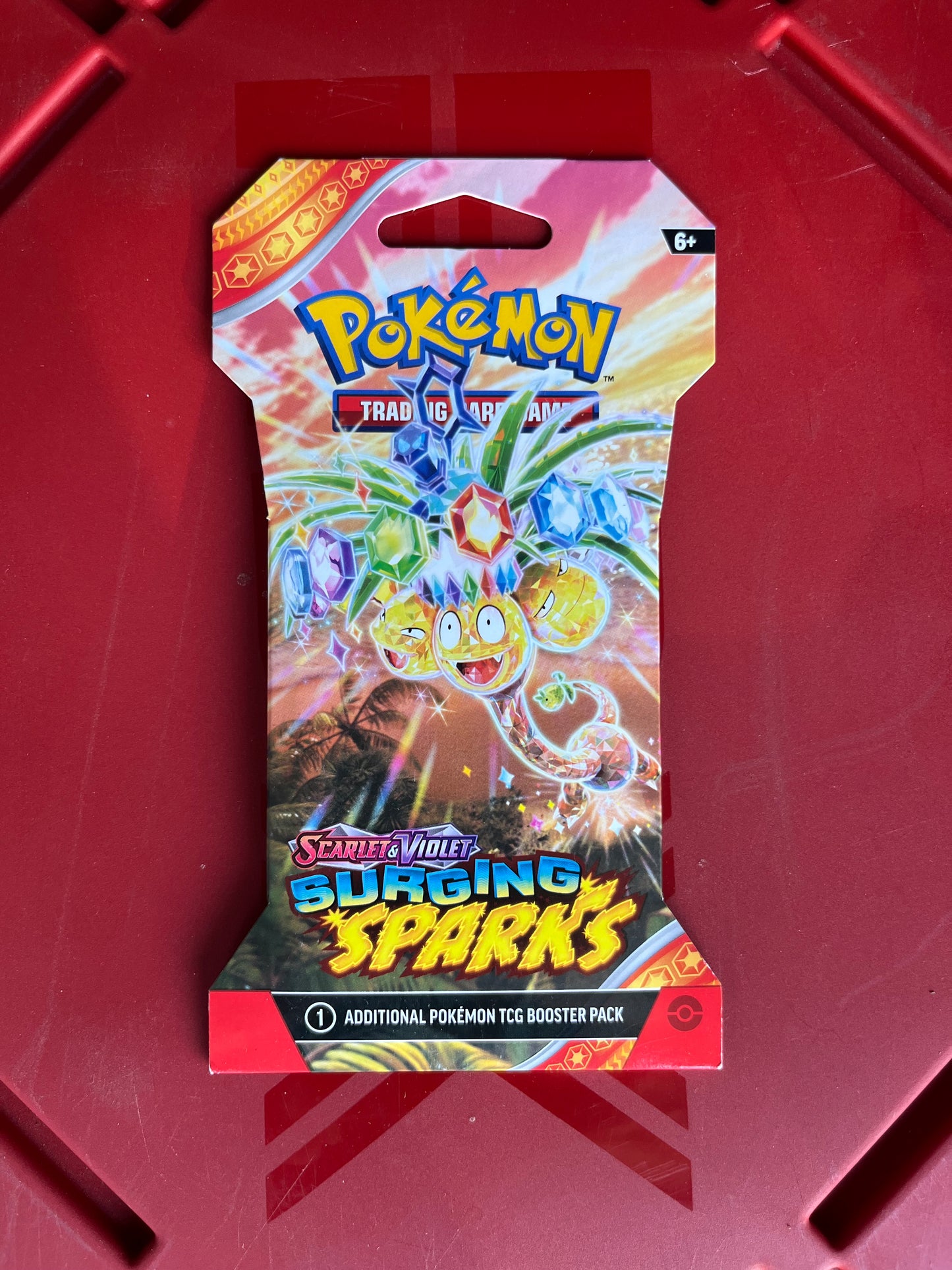 Pokemon TCG Surging Sparks Sleeved Booster Blister Sealed NEW. Packs Will Vary