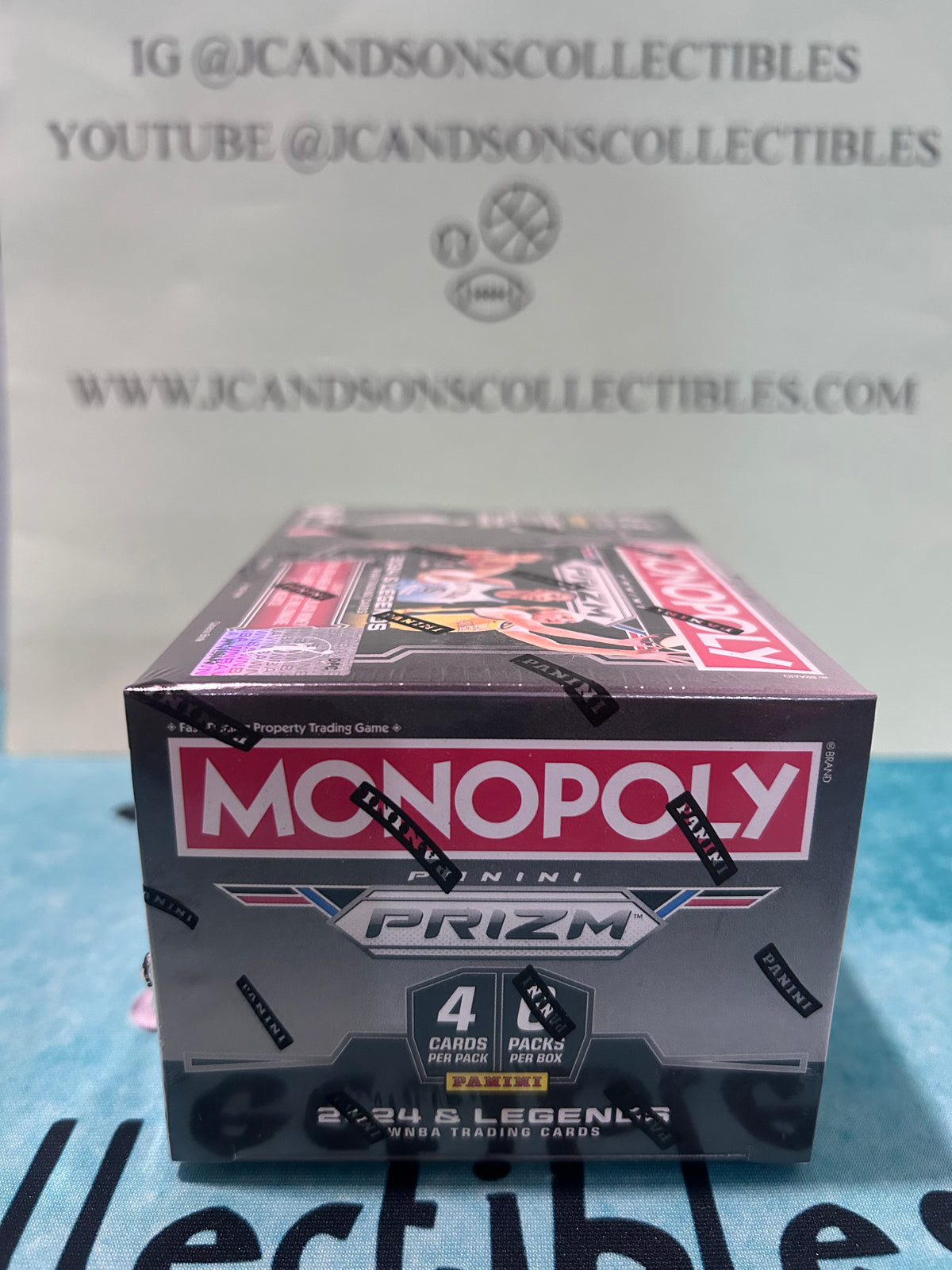 2024 Panini Prizm Monopoly WNBA Basketball Blaster Box (Millionaire White!) Fanatics Exclusive