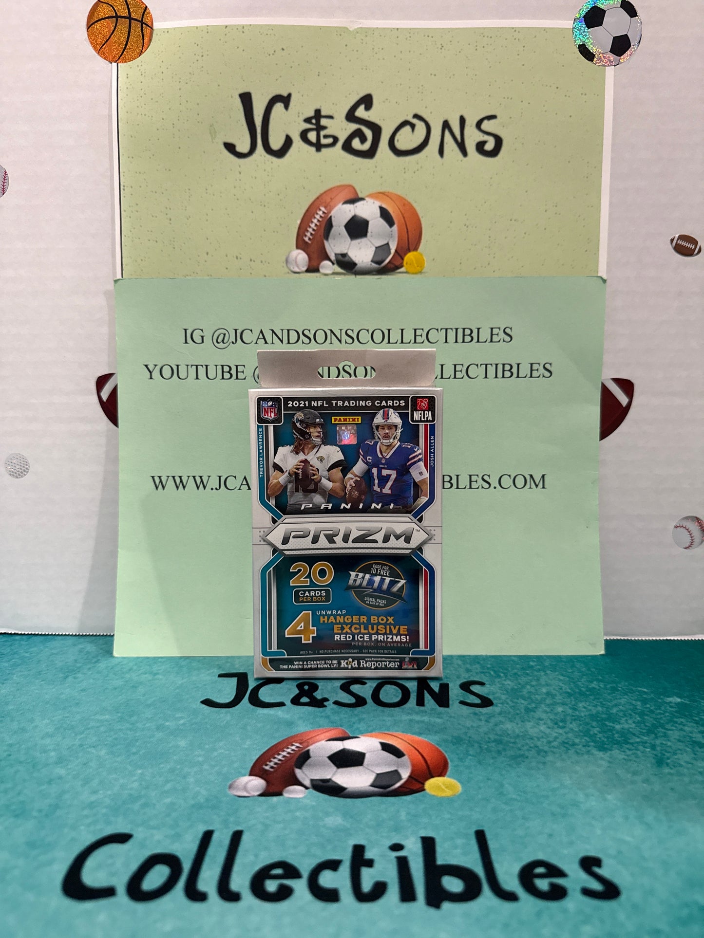 Panini 2021 Prizm Hanger Box