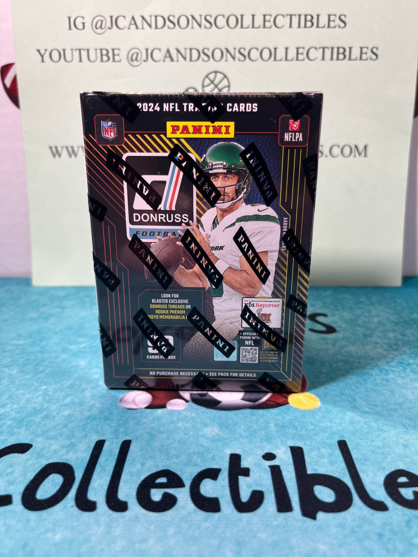 2024 Donruss NFL Football Blaster Box - NEW, Factory Sealed - DOWNTOWN Hunting!! Bo Nix and Jaylen Daniel’s rookie Chase.