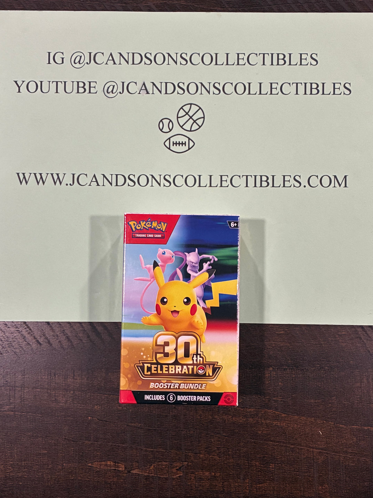Pokemon TCG 30th Booster Bundle Factory Sealed Box English Pokemon Card