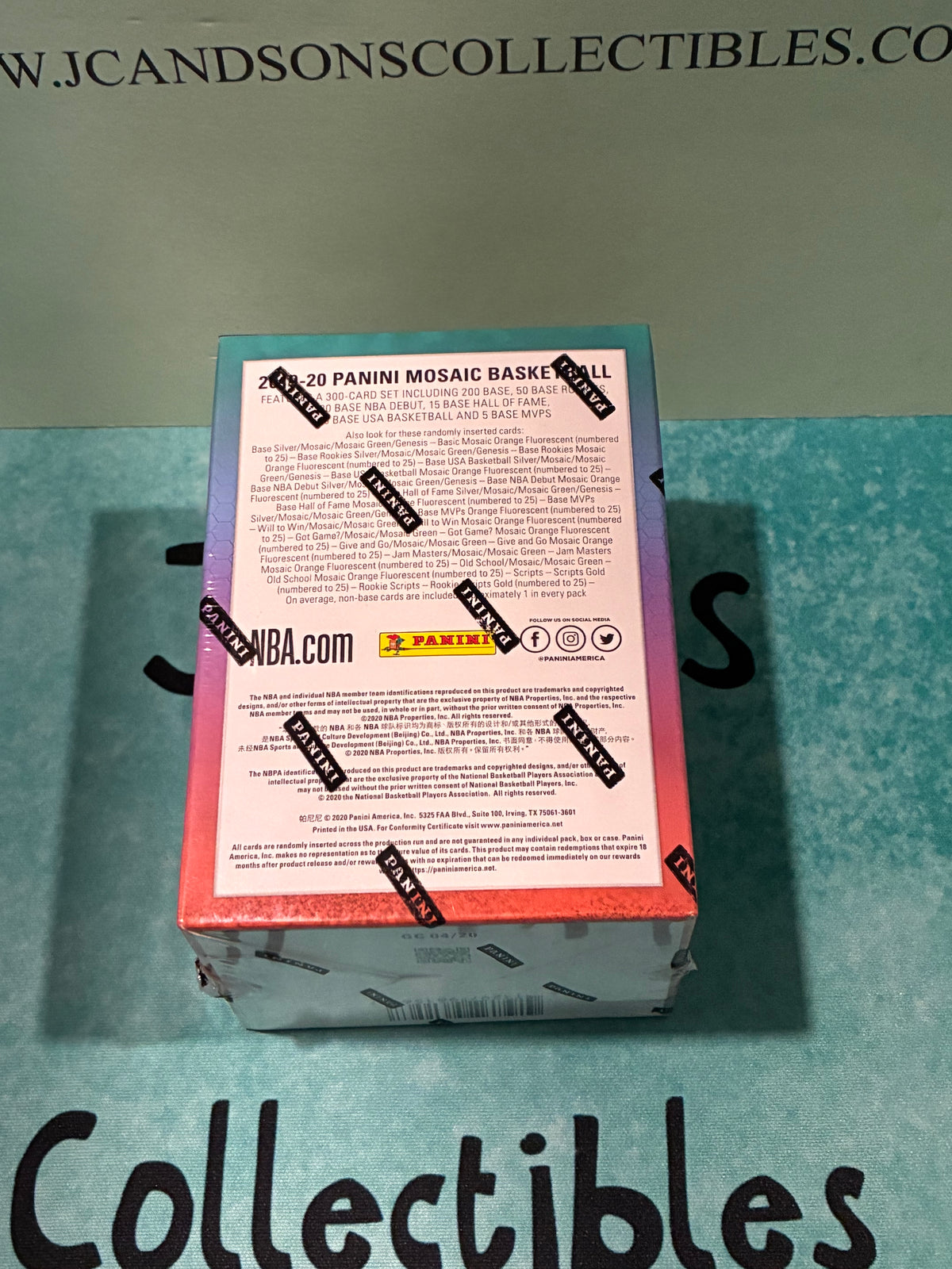 2019-20 Panini Mosaic NBA Basketball Blaster Box - Factory Sealed