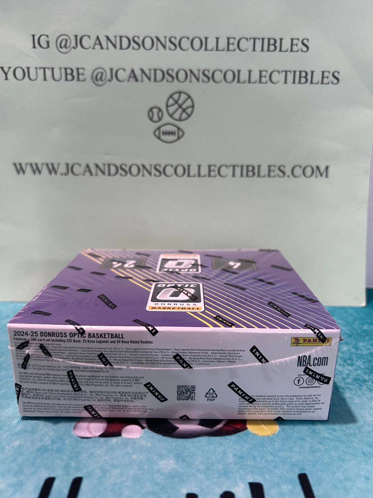 2024-2025 Panini Donruss Optic Basketball Trading Cards Retail Box