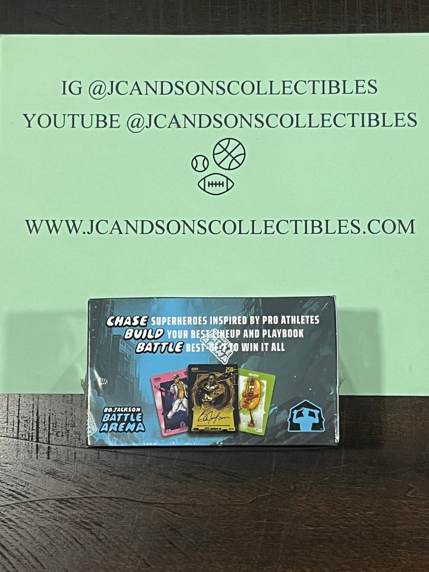 2025 Bo Jackson Battle Arena Alpha Update Trading Card Blaster Box