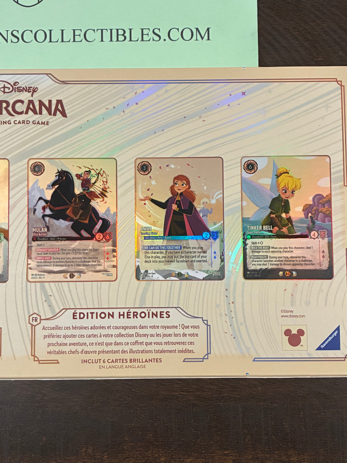 Disney Lorcana Curator's Collection Heroines Edition Box Sealed