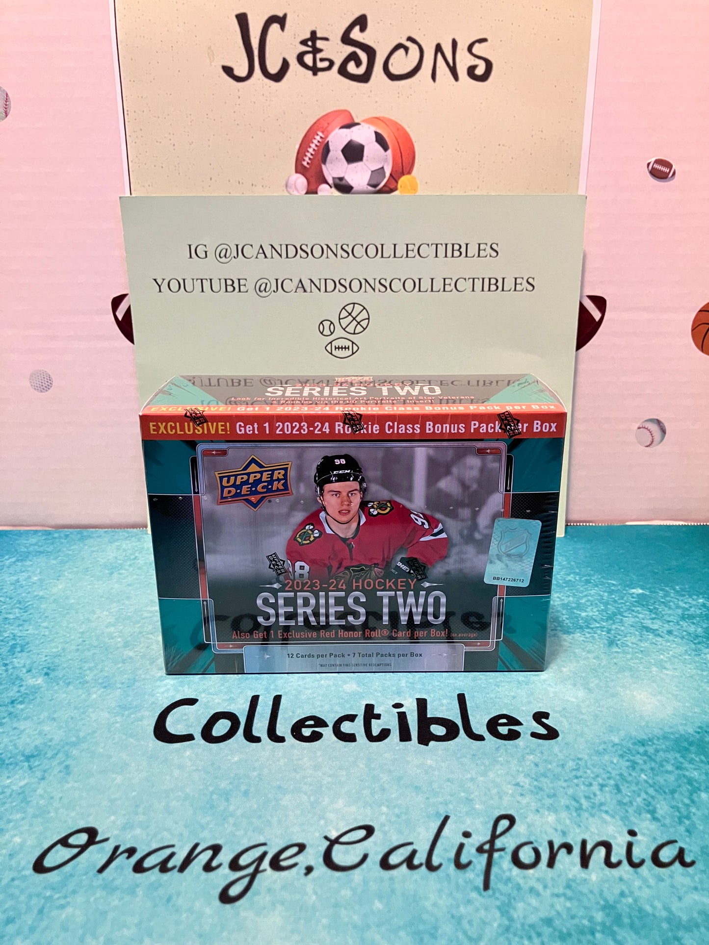 2023-24 UPPER DECK HOCKEY SERIES 2 MEGA BOX - Target Version - BRAND NEW - Cooper Bedard CHASE