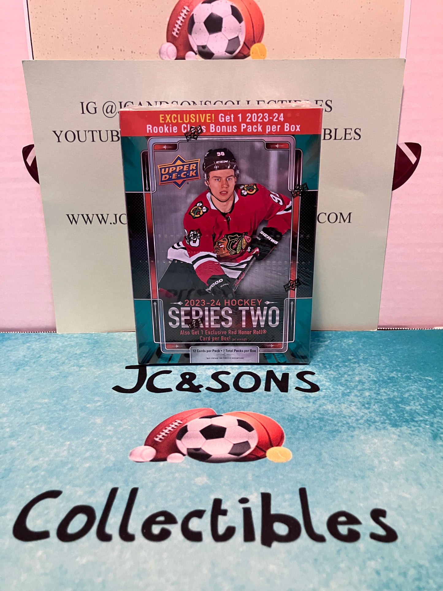 2023-24 UPPER DECK HOCKEY SERIES 2 MEGA BOX - Target Version - BRAND NEW - Cooper Bedard CHASE