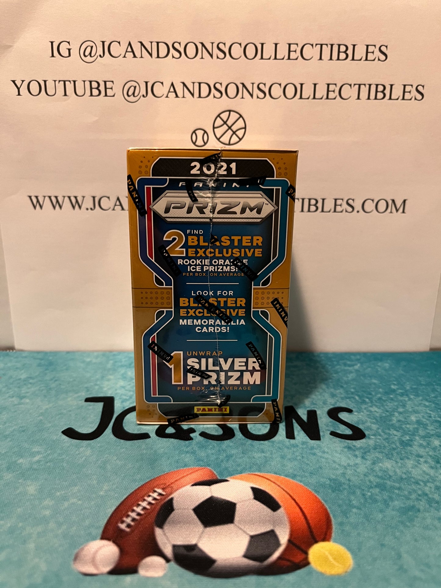 2021 Panini NFL Football Fanatics Exclusive Blaster Box
