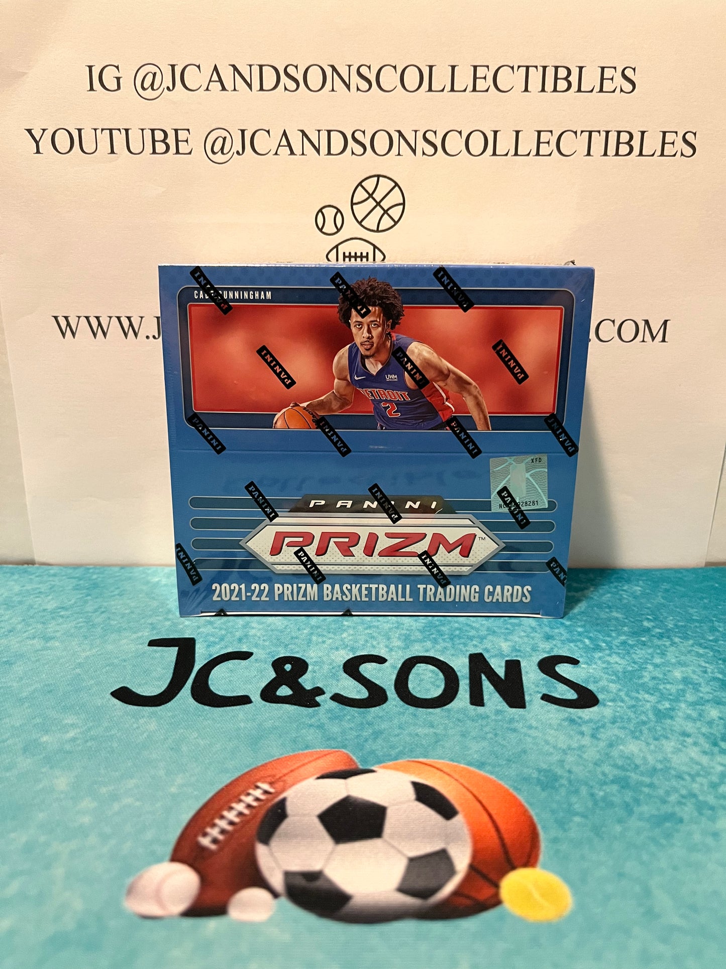 2021-22 Panini NBA Basketball Prizm Retail Box