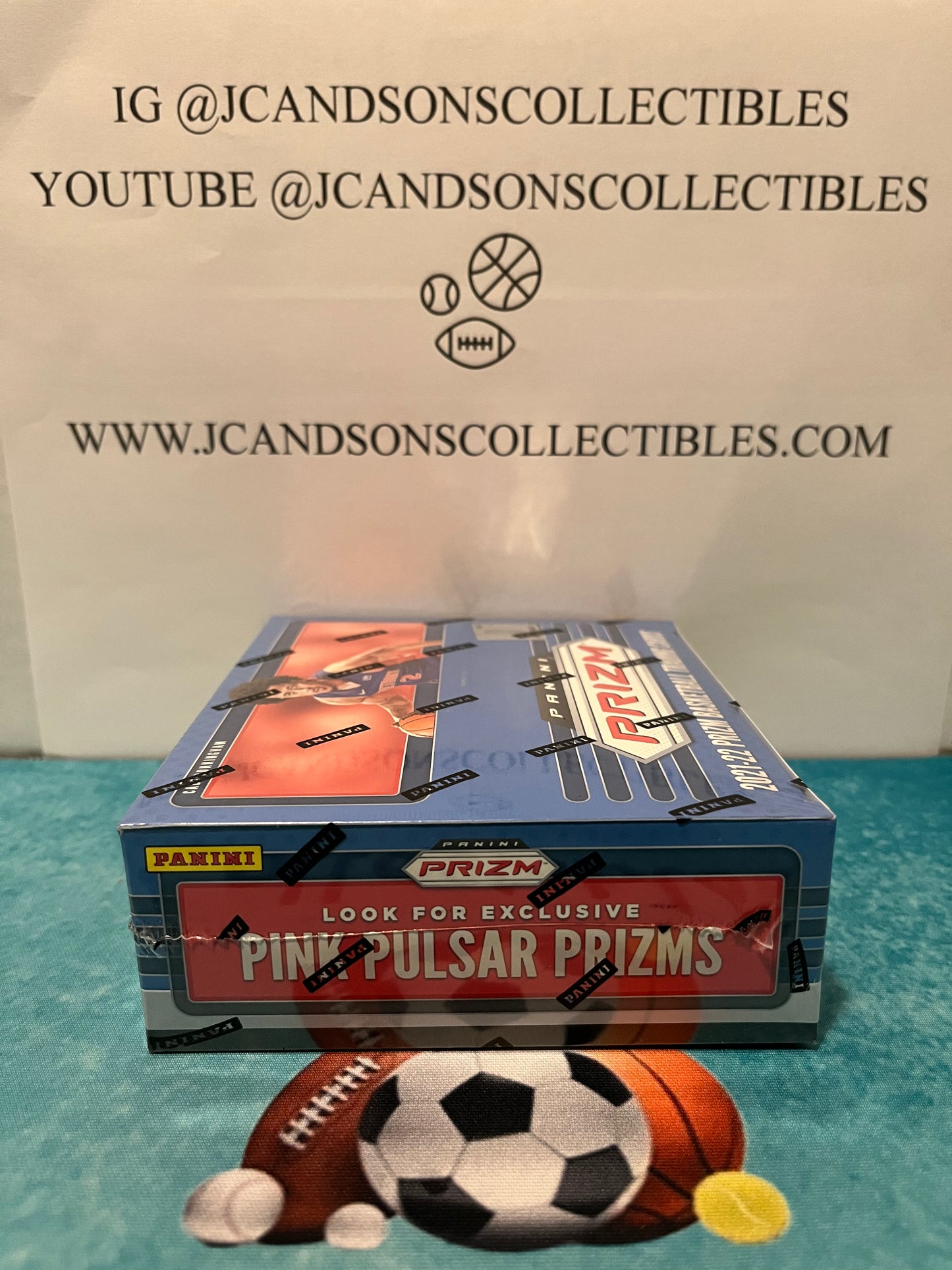 2021-22 Panini NBA Basketball Prizm Retail Box