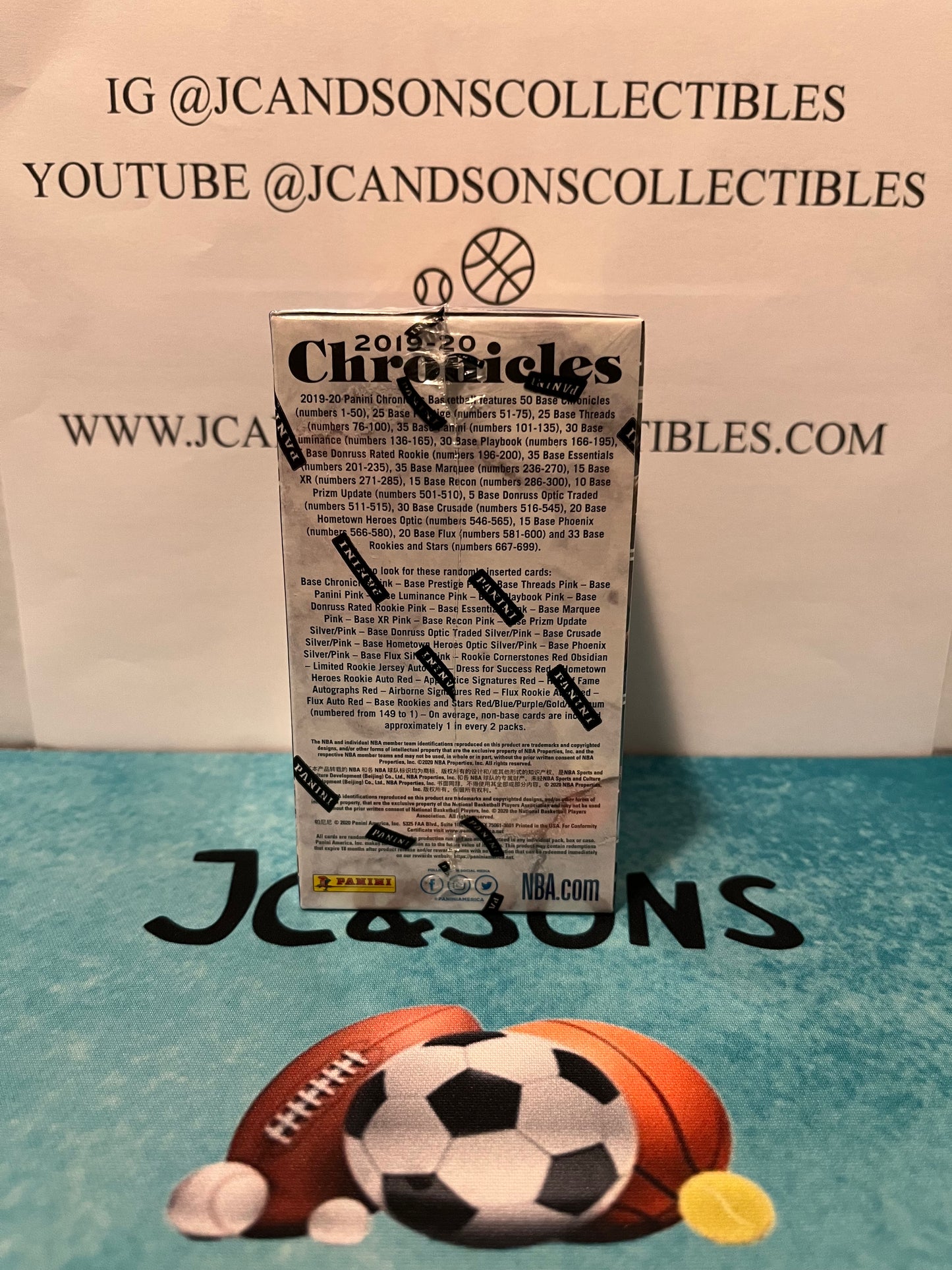 2019-20 Panini NBA Basketball Chronicles Blaster Box. Great Rookie Class. With chances of autographs