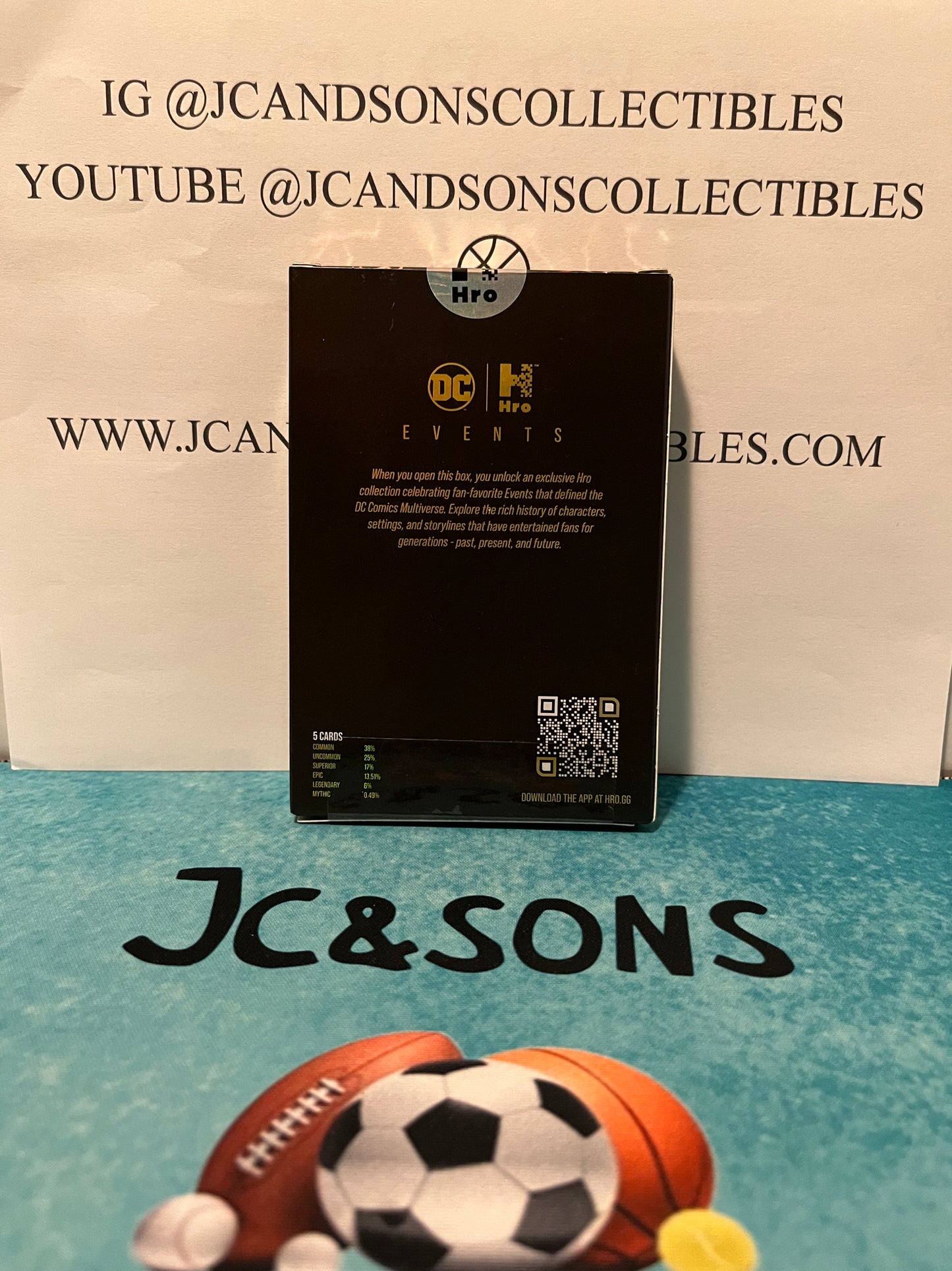 DC HRO Limited Edition Events Box