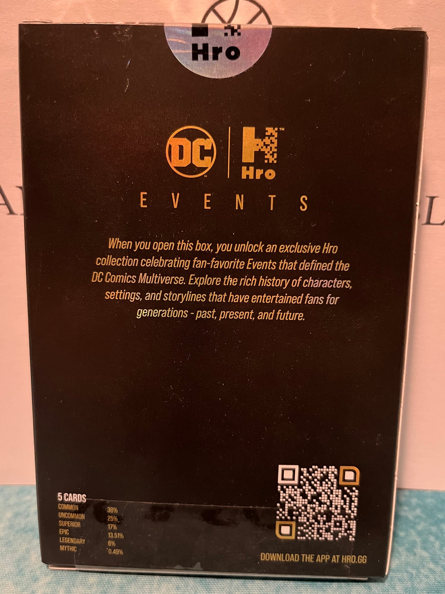 DC HRO Limited Edition Events Box