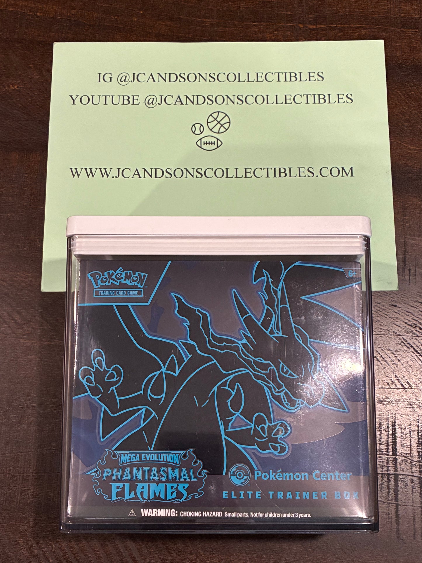 Pokemon ETB Case Protector Stackable Hard Plastic Elite Trainer Box. Case Only, ETB not included