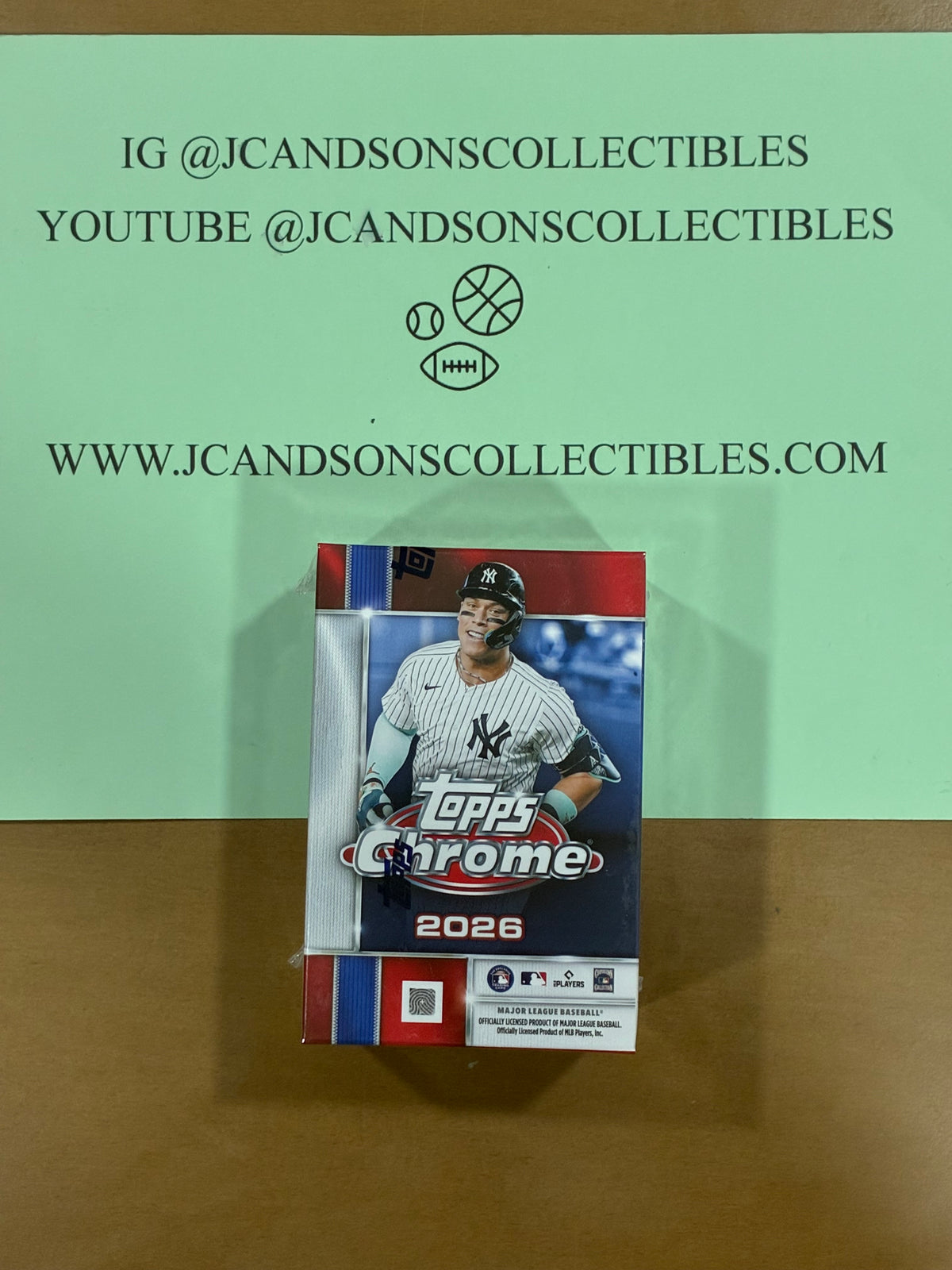 2026 Topps Chrome Baseball Blaster Box