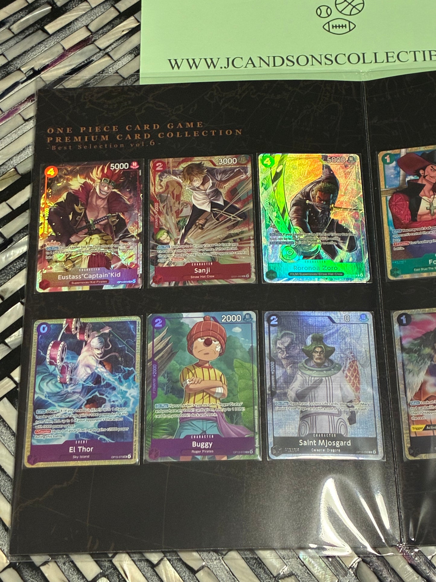 ONE PIECE CARD Premium Card Collection Best Selection Vol.6 ENGLISH