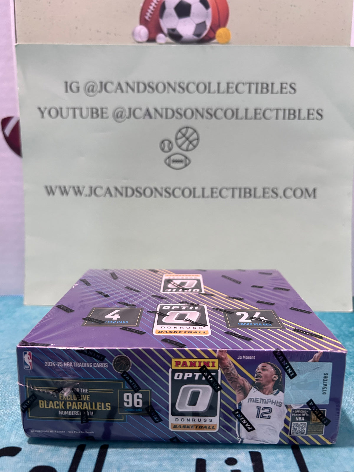 2024-2025 Panini Donruss Optic Basketball Trading Cards Retail Box