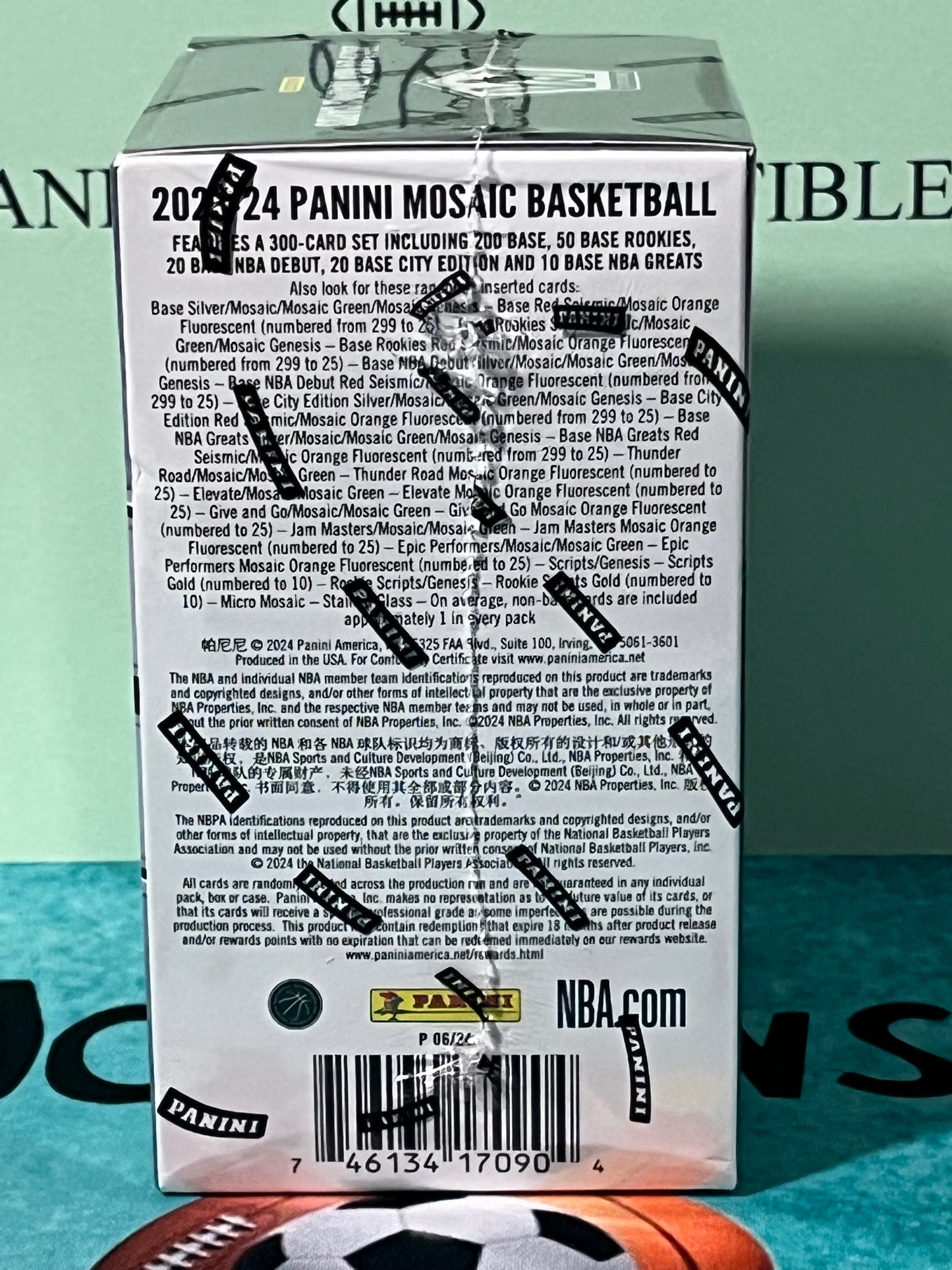 2023-24 Panini Mosaic Basketball Blaster Box NBA Trading Cards - Factory SEALED