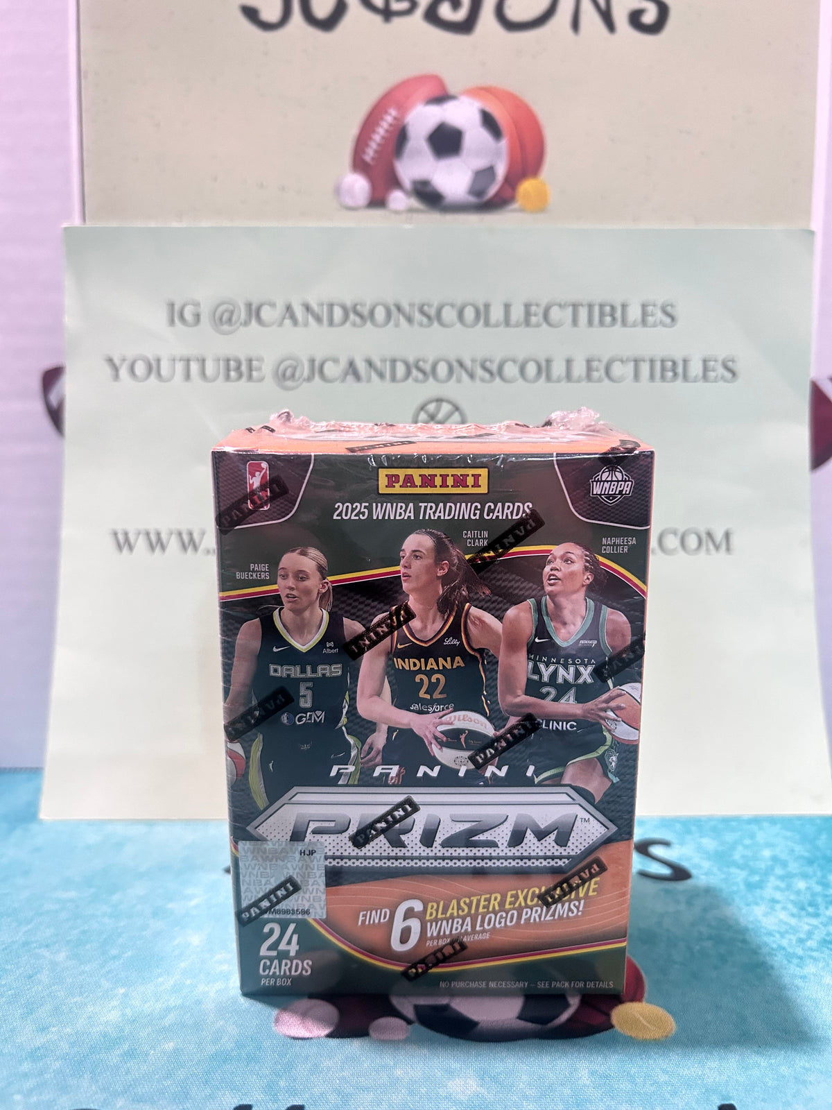 2025 Panini Prizm DSG Exclusive WNBA Logo Blaster Box Factory Sealed