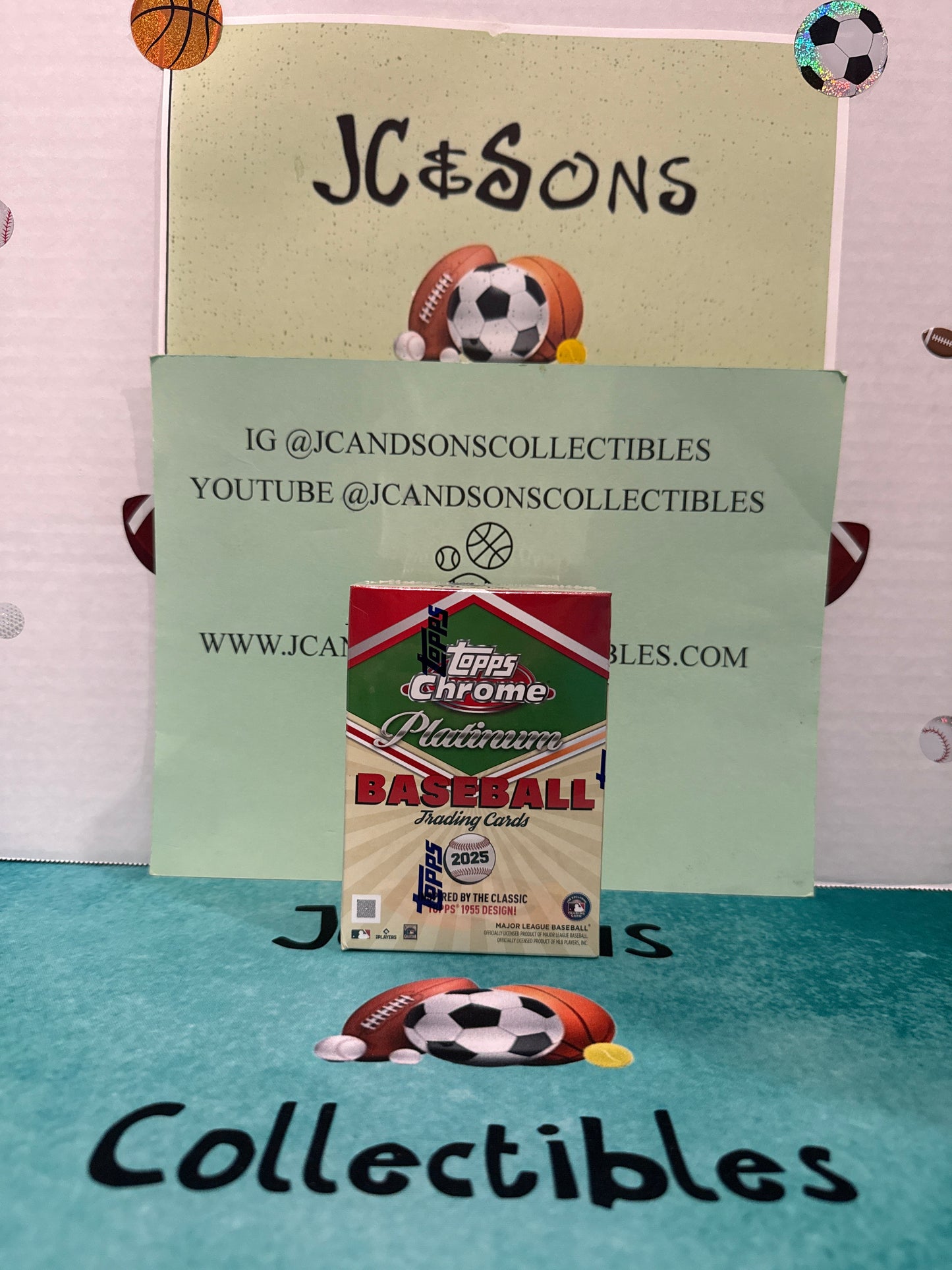 2025 Topps Chrome Platinum Blaster Box
