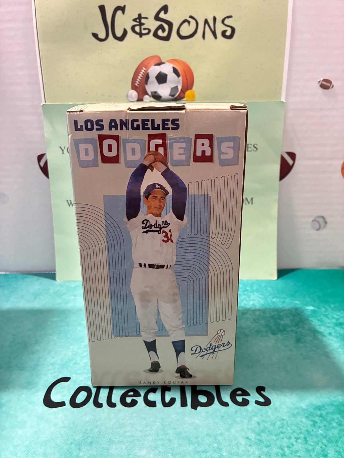 Sandy Koufax 2024 Los Angeles Dodgers Bobble Bobblehead SGA 8-7-24 NEW IN BOX