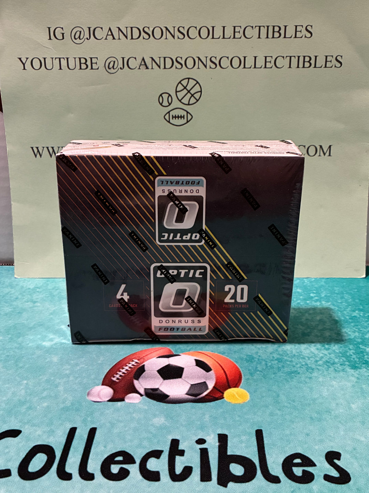 2024 Panini Donruss Optic NFL Football Factory Sealed Retail Box