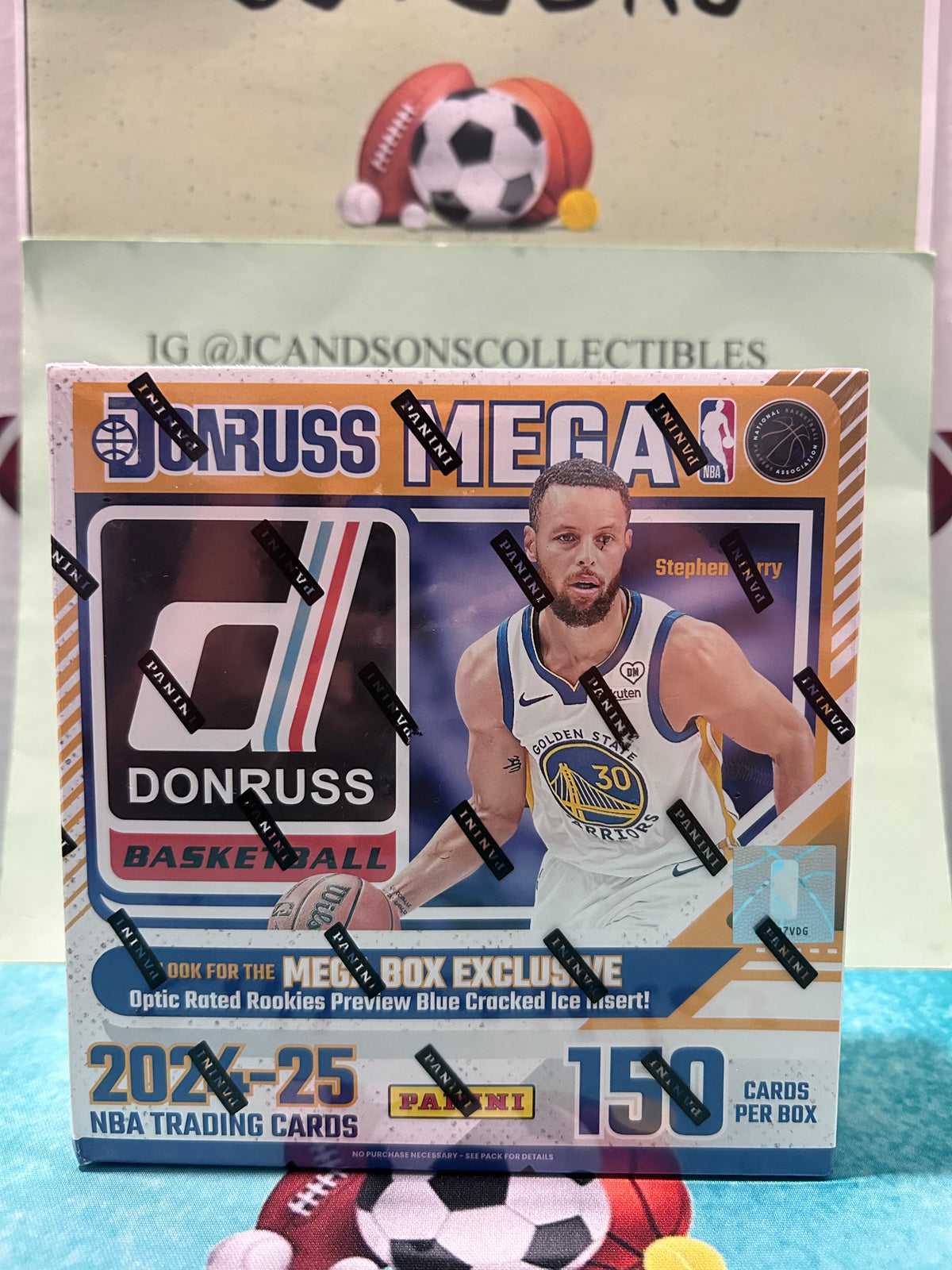 2024-2025 Panini Donruss NBA Basketball Mega Box 150 Cards