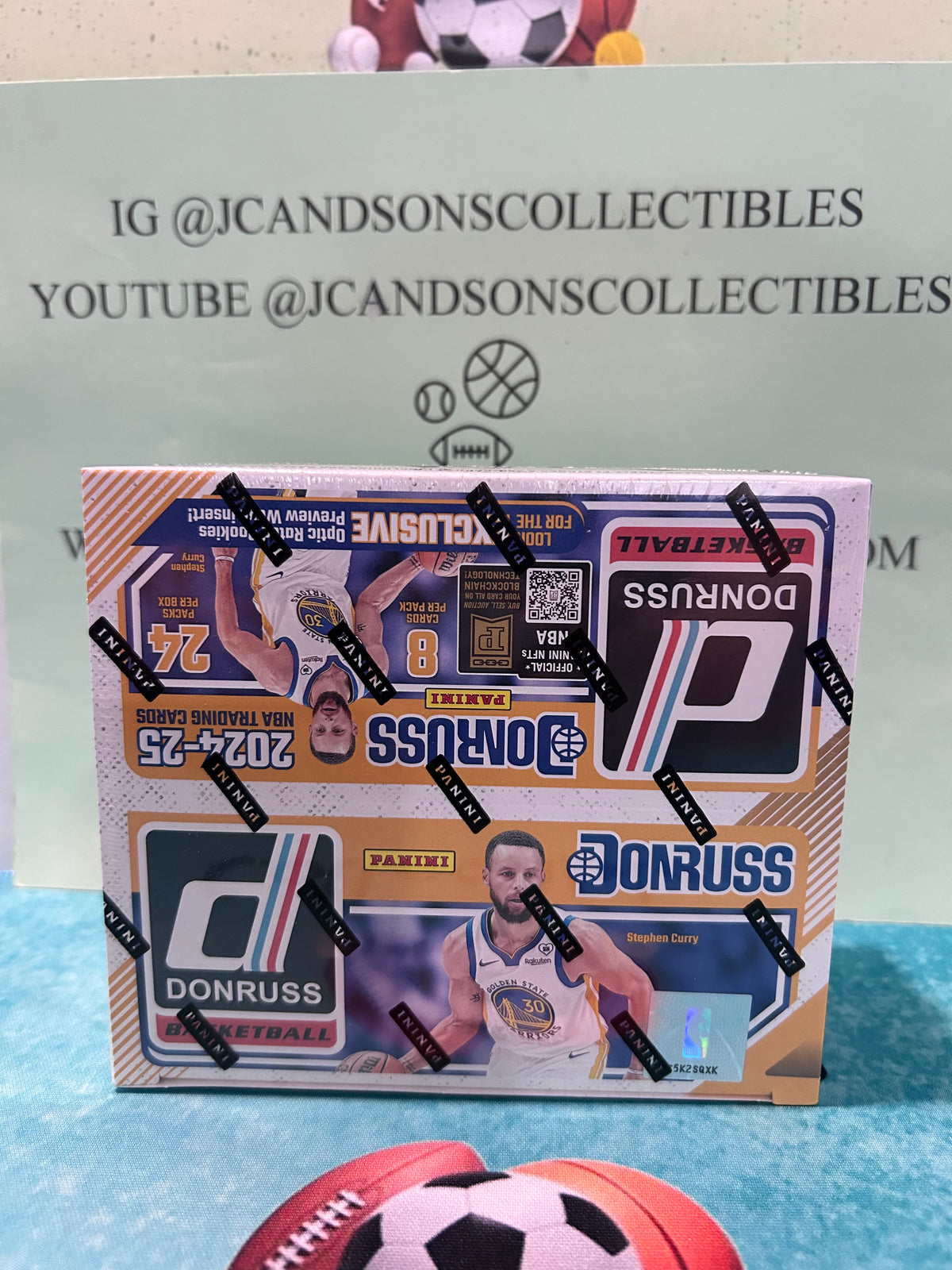 Panini Donruss Basketball 2024-2025 NBA Retail Box 192 Cards Rated Rookies